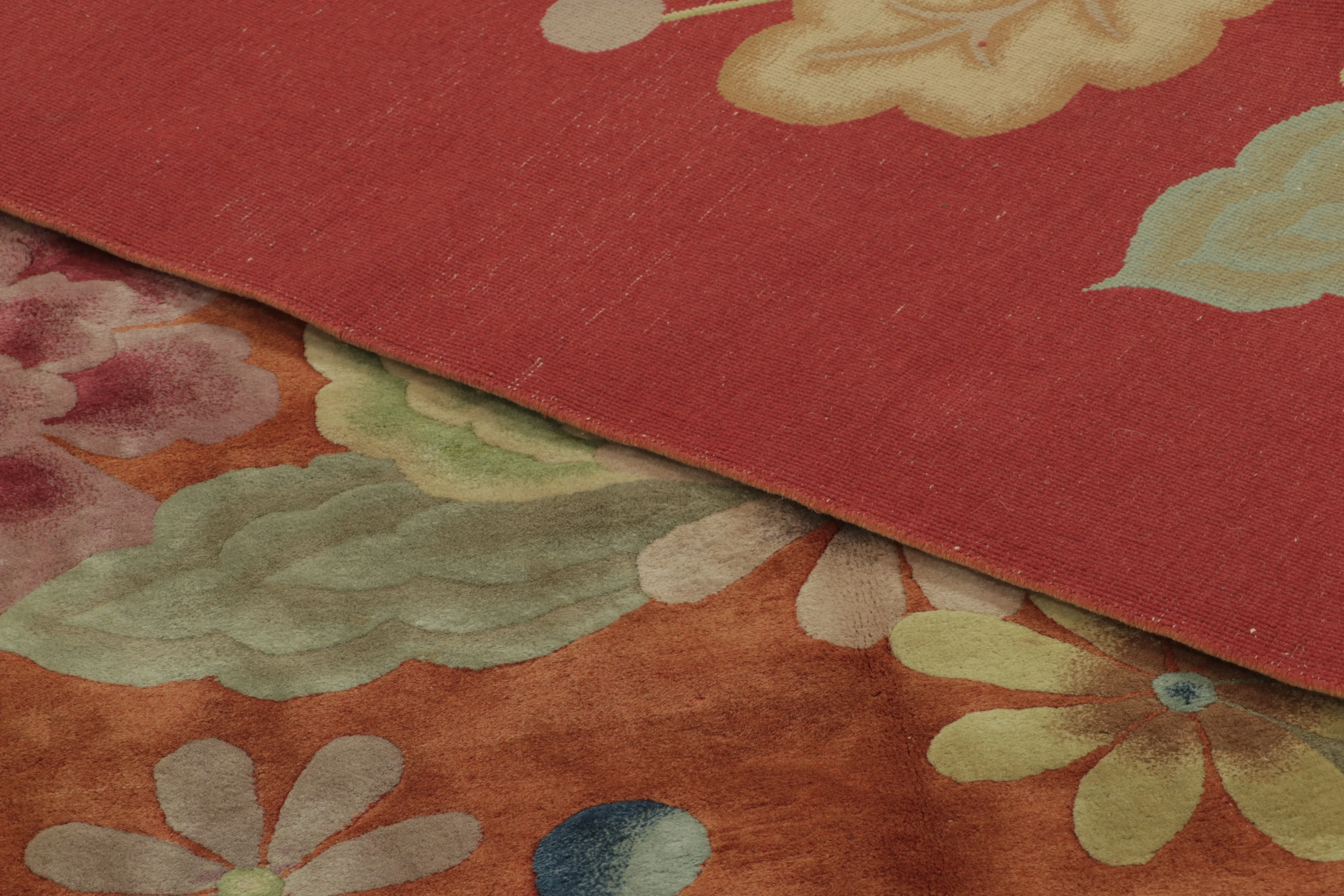Antique Chinese Deco Rug
