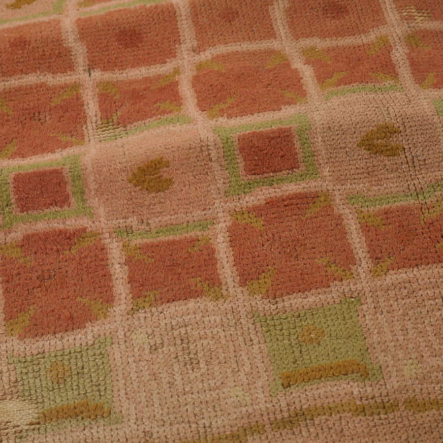 Antique Art Deco Rug by Josef Hoffmann