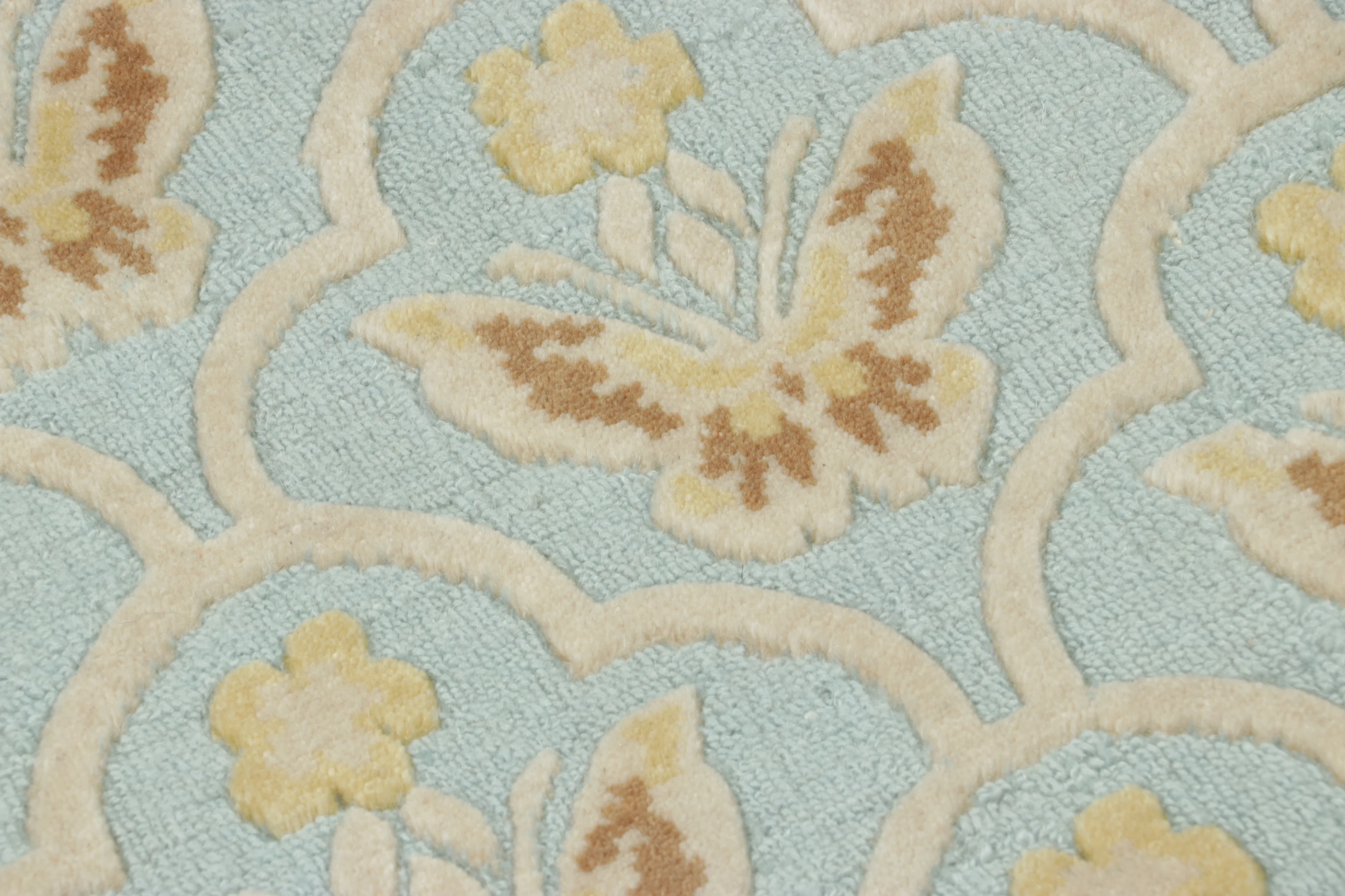 Rug & Kilim’s Block Print Custom Rug Sample