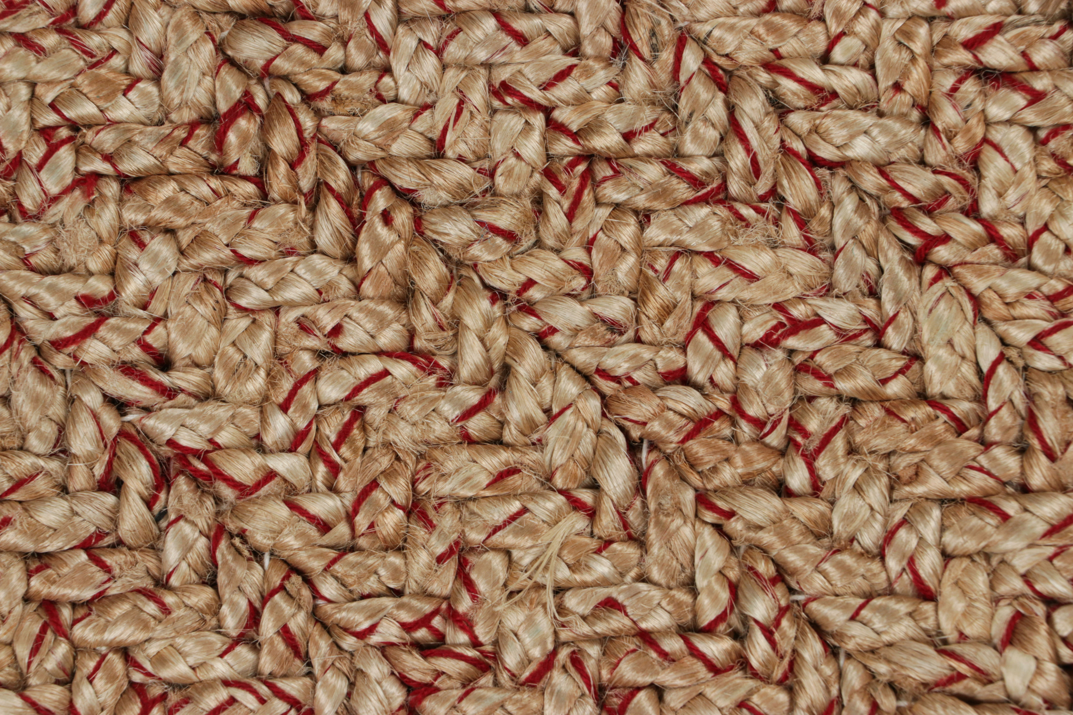 Rug & Kilim’s Contemporary Custom Hemp Fiber Rug Sample