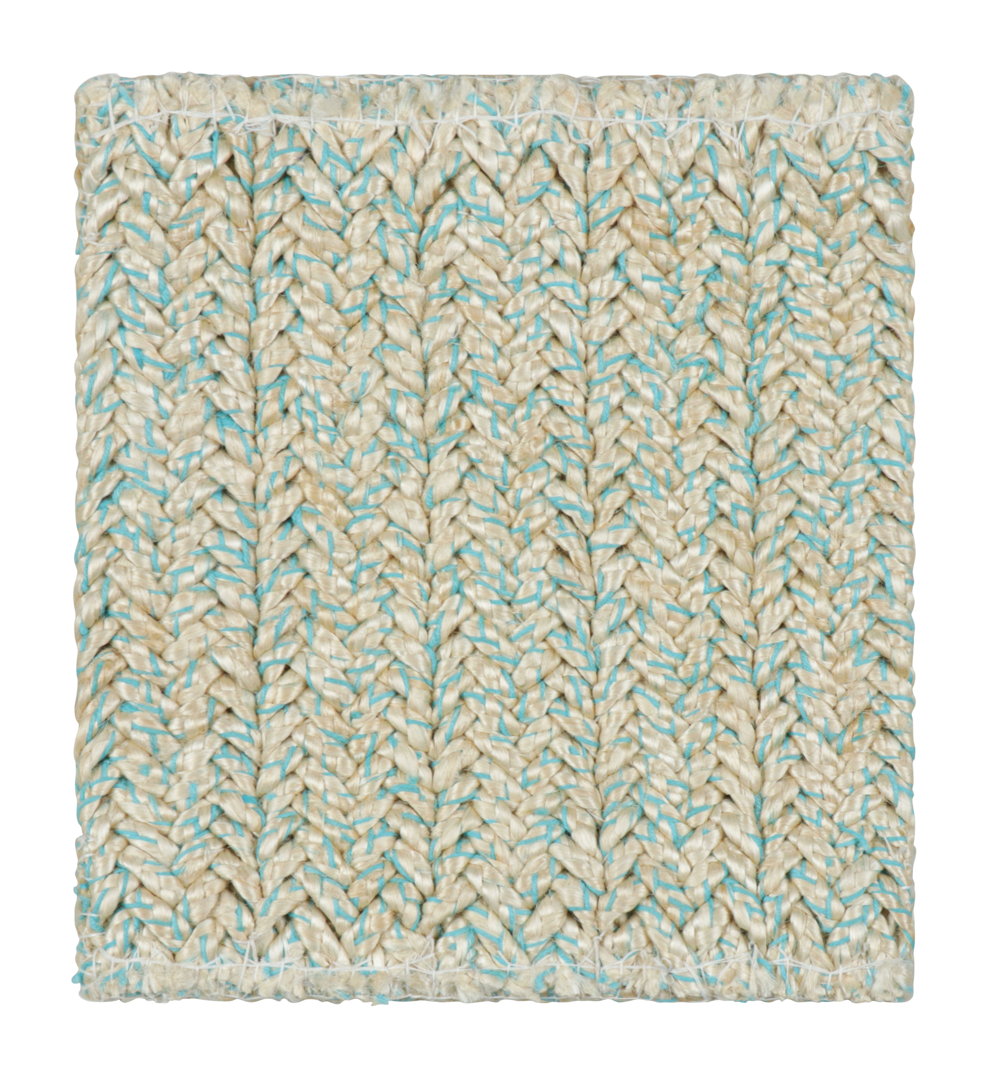 Rug & Kilim’s Contemporary Pineapple Fiber Custom Rug Sample