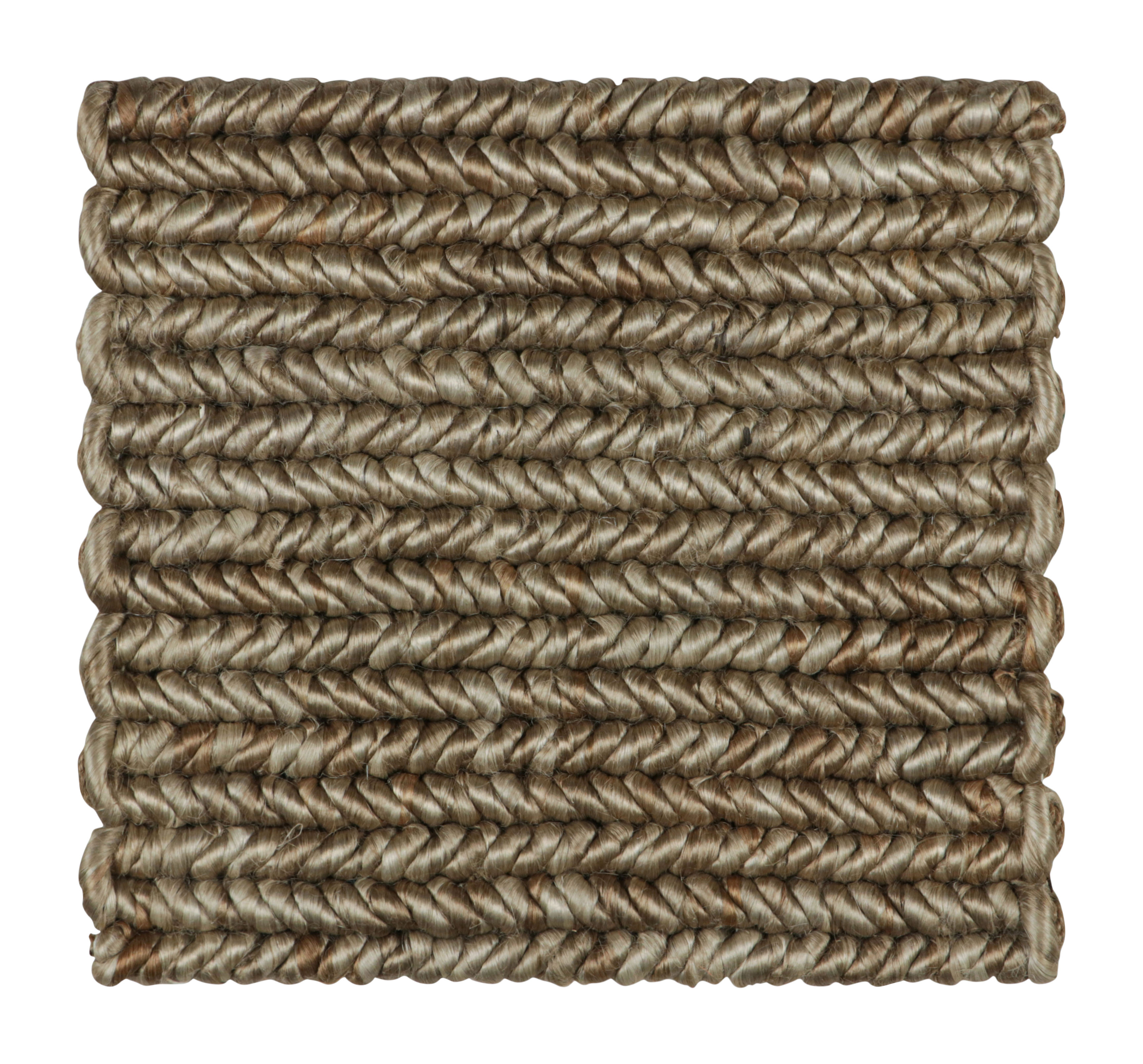 Rug & Kilim’s Textural Custom Abaca Sample Rug