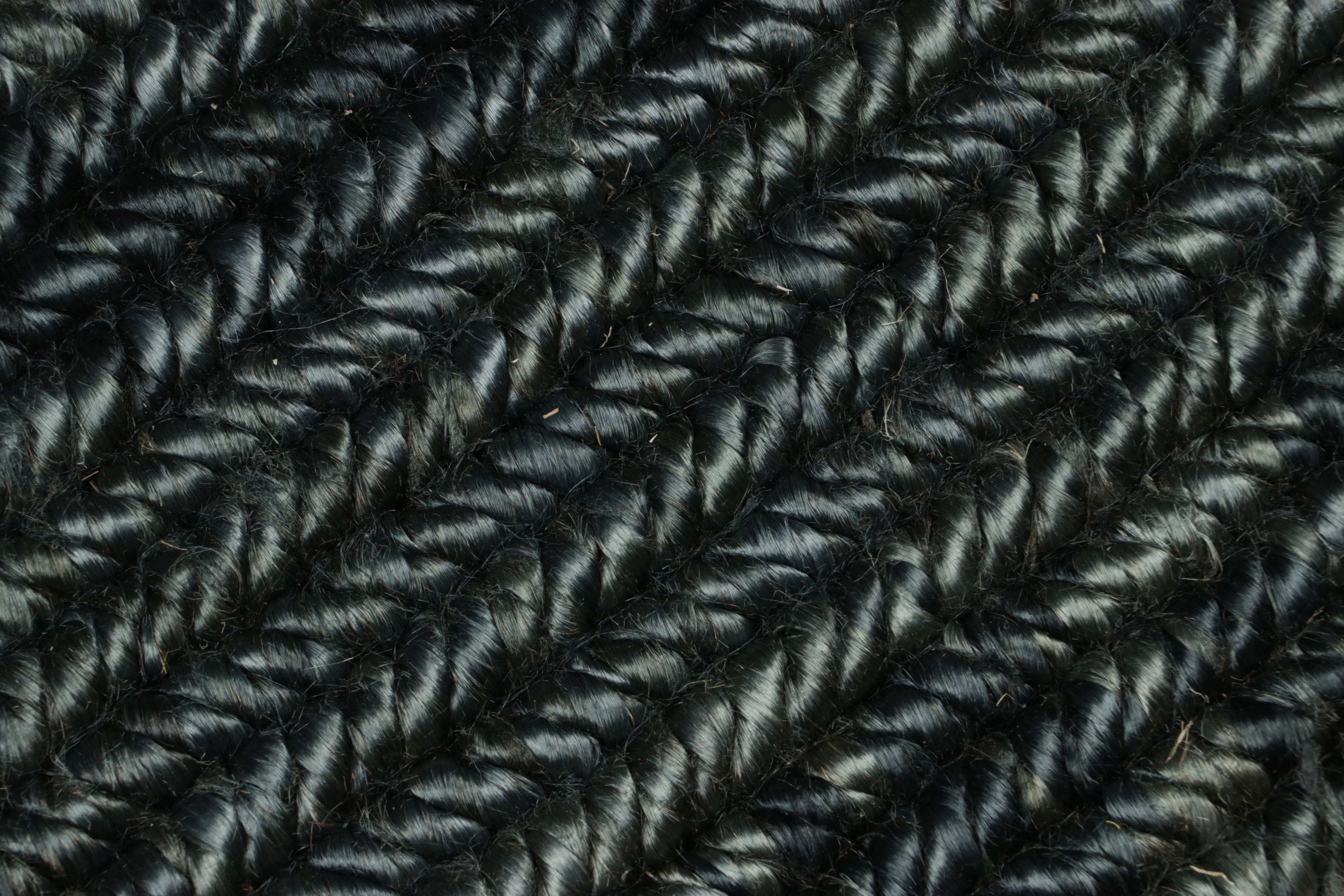 Rug & Kilim’s Textural Custom Abaca Sample Rug