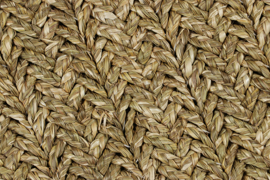Rug & Kilim’s Textural Custom Seagrass Fiber Sample Rug