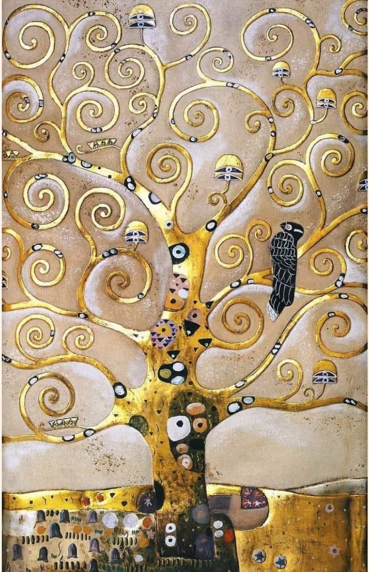 Gustav Klimt The Tree of Life, Stoclet Frieze (detail), 1909