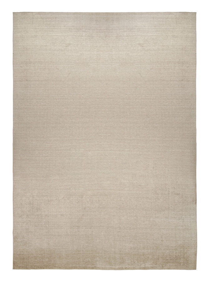 Rug & Kilim’s Contemporary Palace-Sized Solid Rug in Beige and Gray Tones