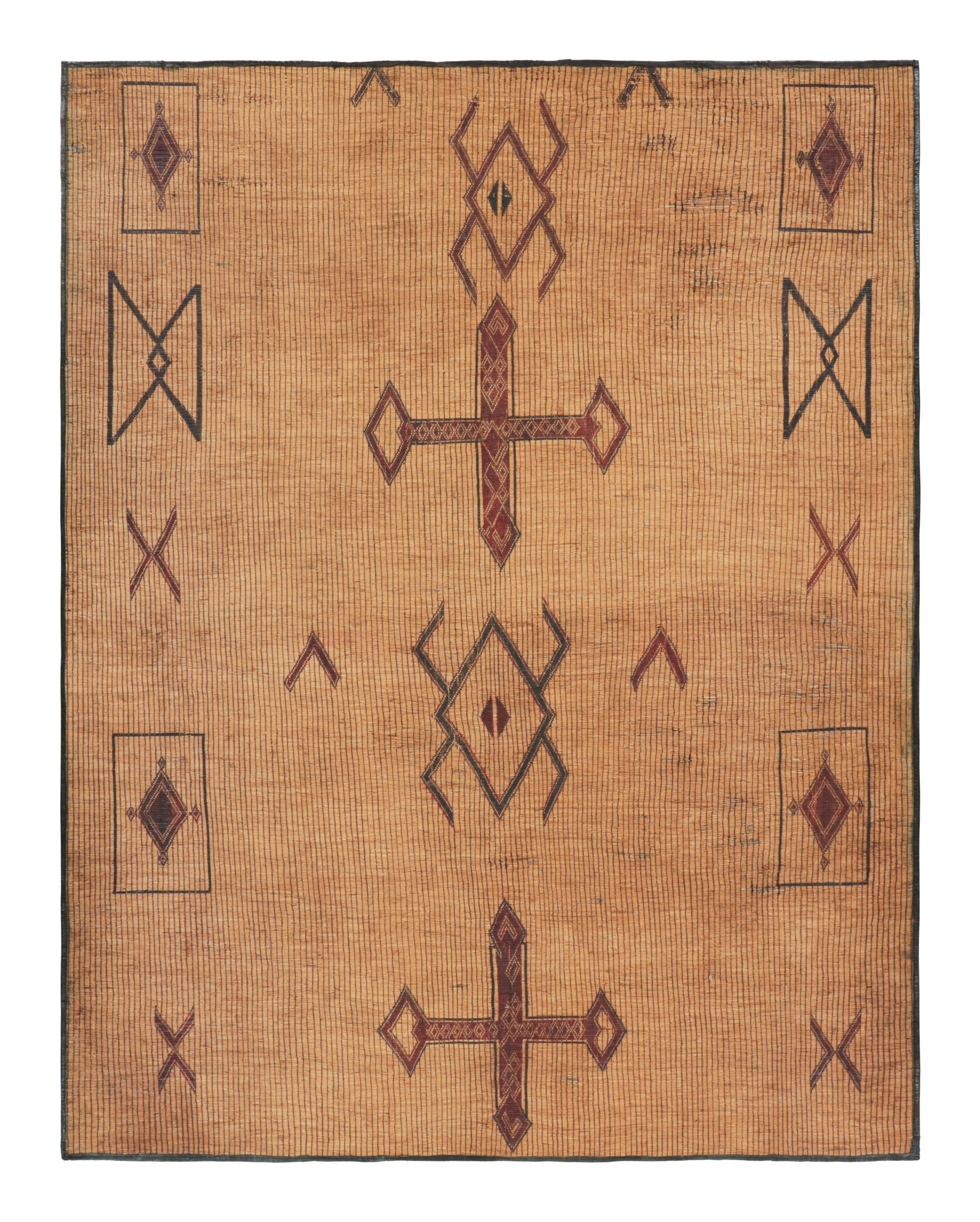 Vintage Moroccan Tuareg Rug