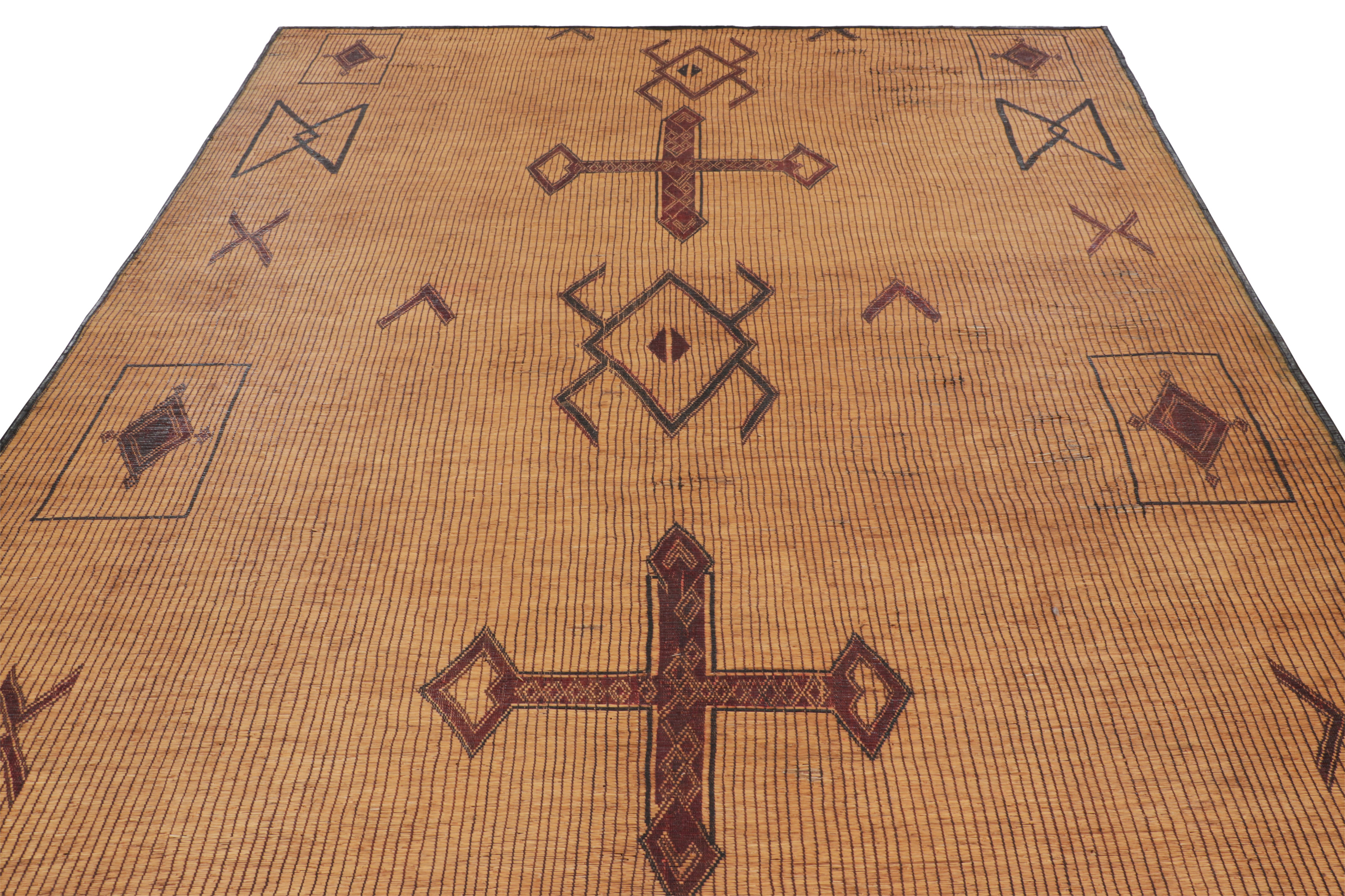 Vintage Moroccan Tuareg Rug