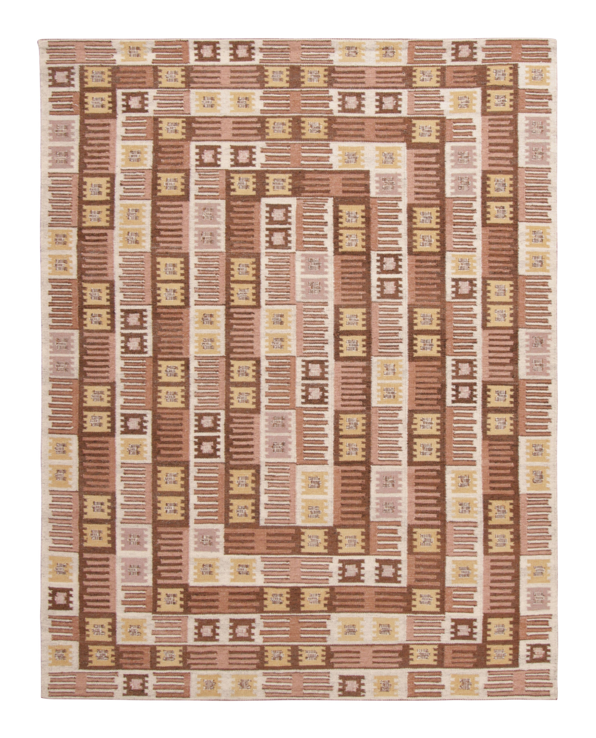 Scandinavian Geometric Custom Rug