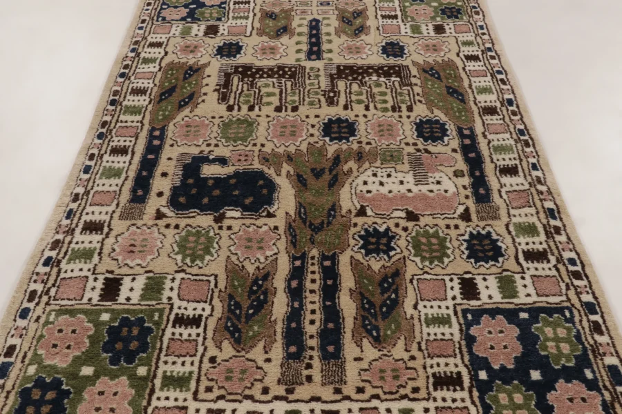 Contemporary Folk Pictorial Rug