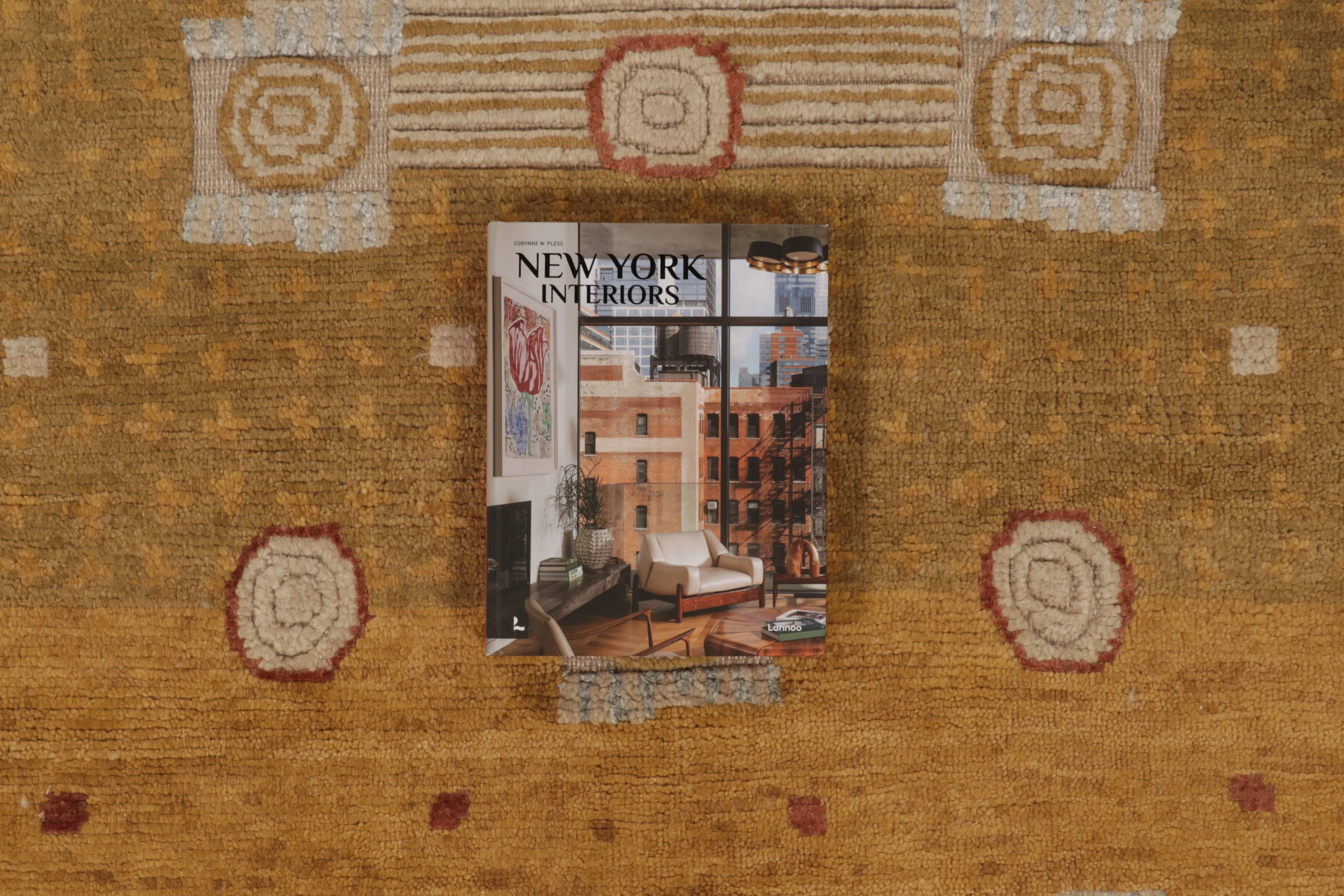 Contemporary Art Deco Geometric Rug
