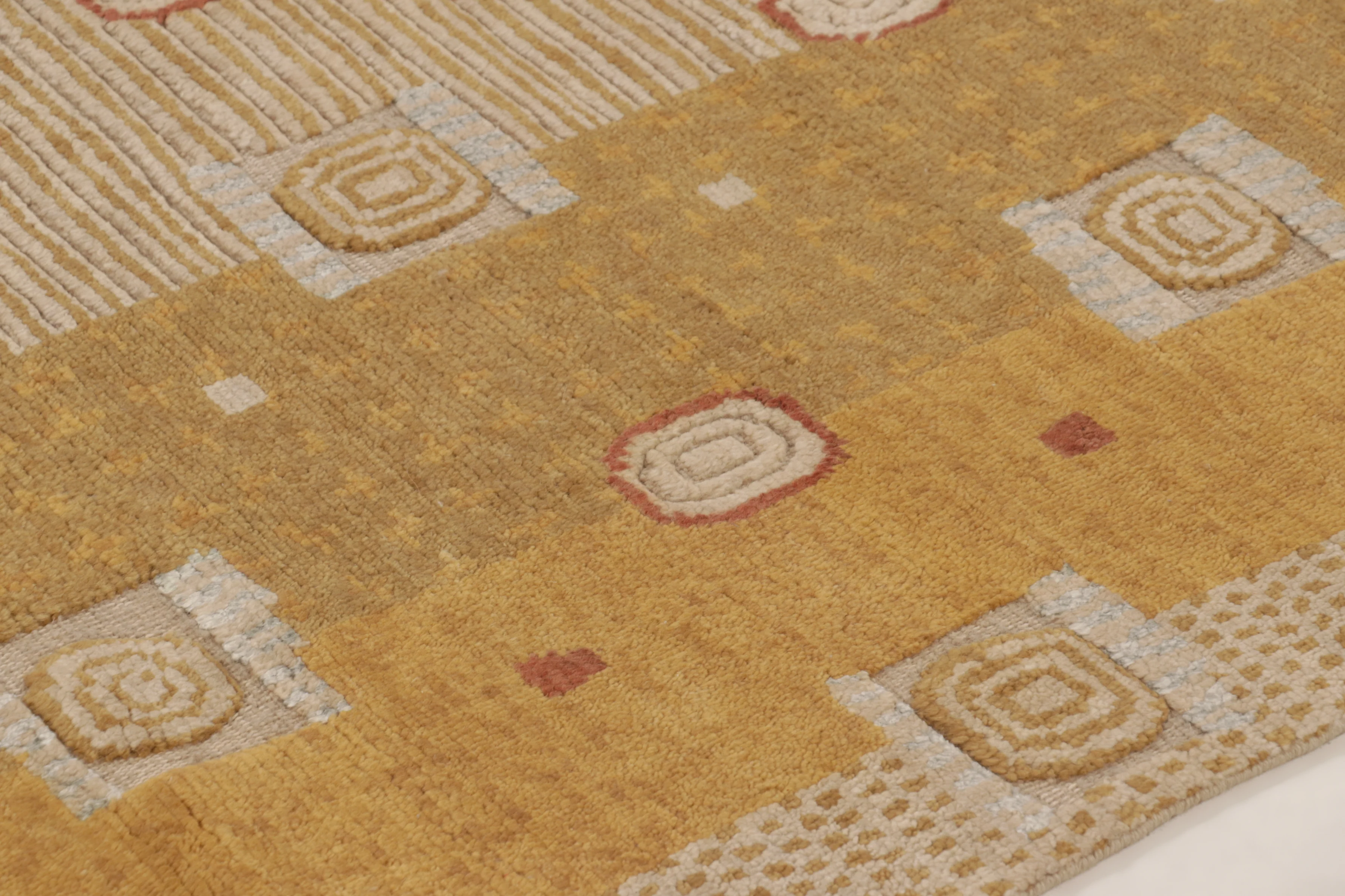 Contemporary Art Deco Geometric Rug