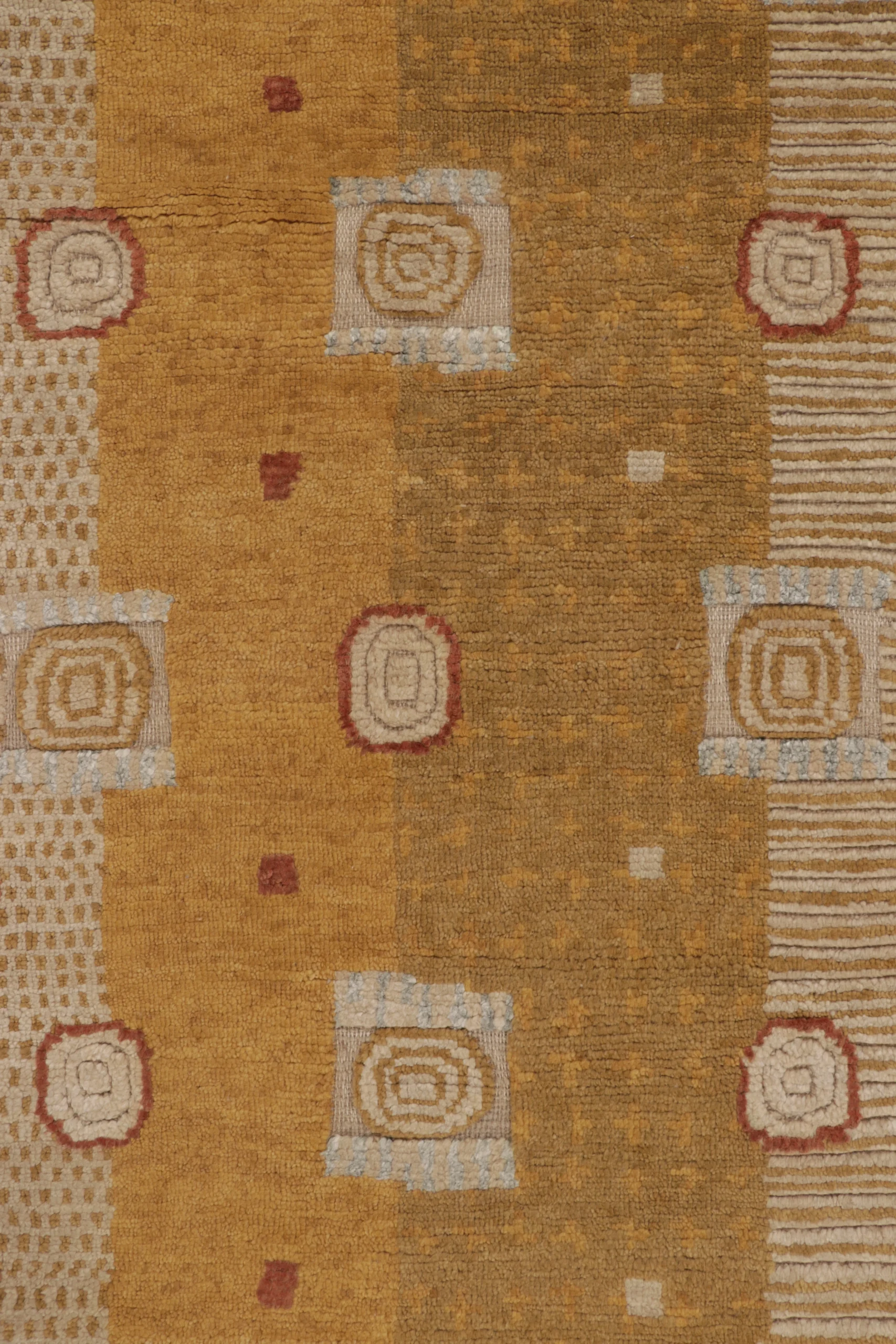 Contemporary Art Deco Geometric Rug