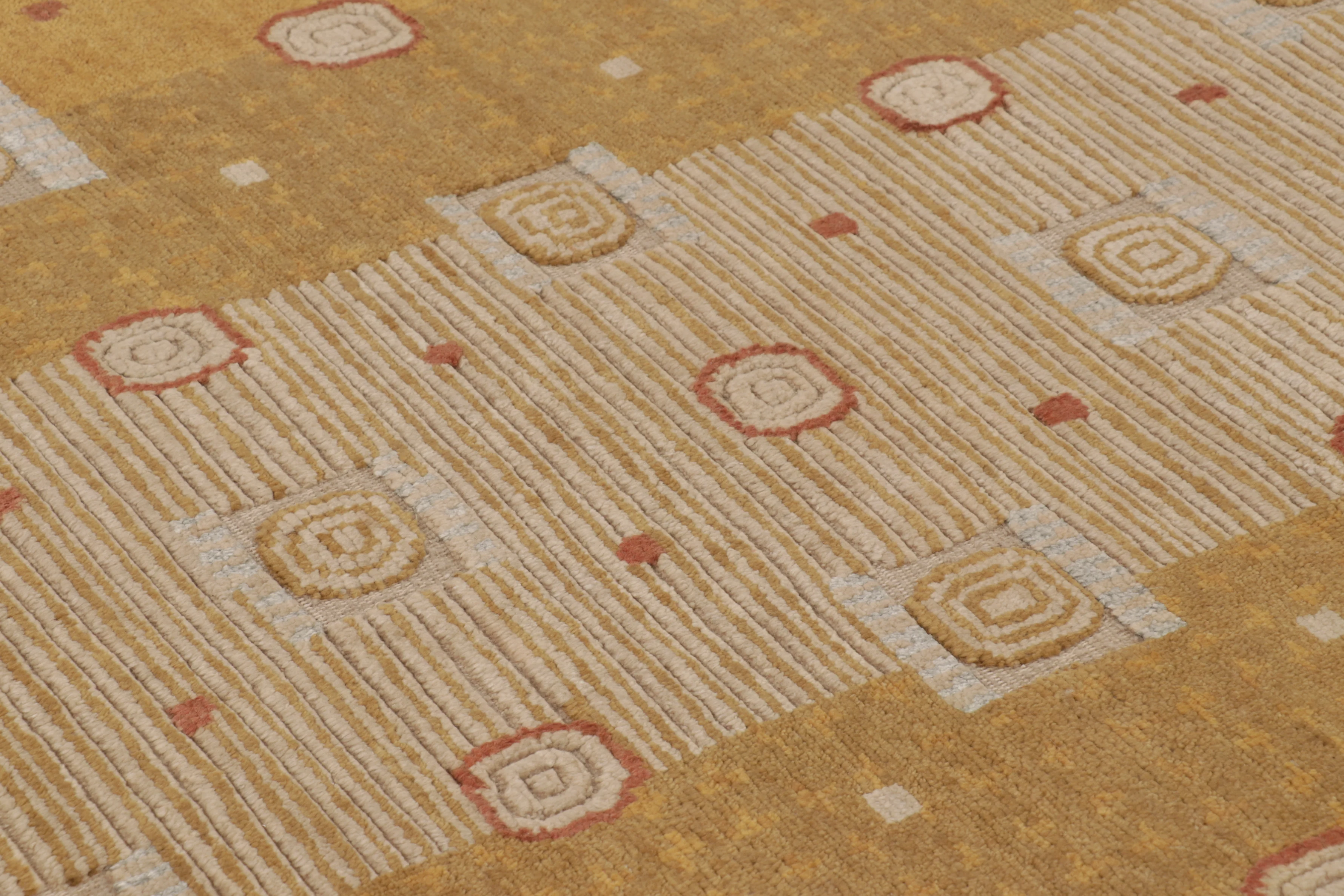 Contemporary Art Deco Geometric Rug