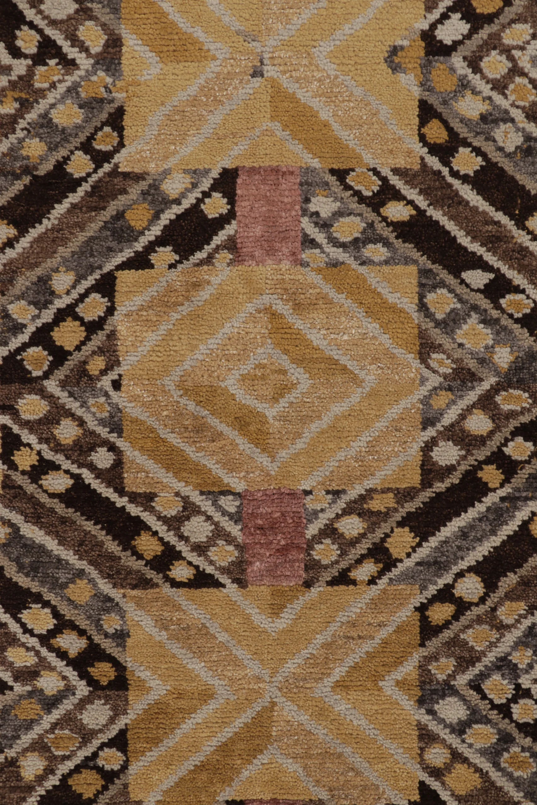 Contemporary Scandinavian Geometric Rug