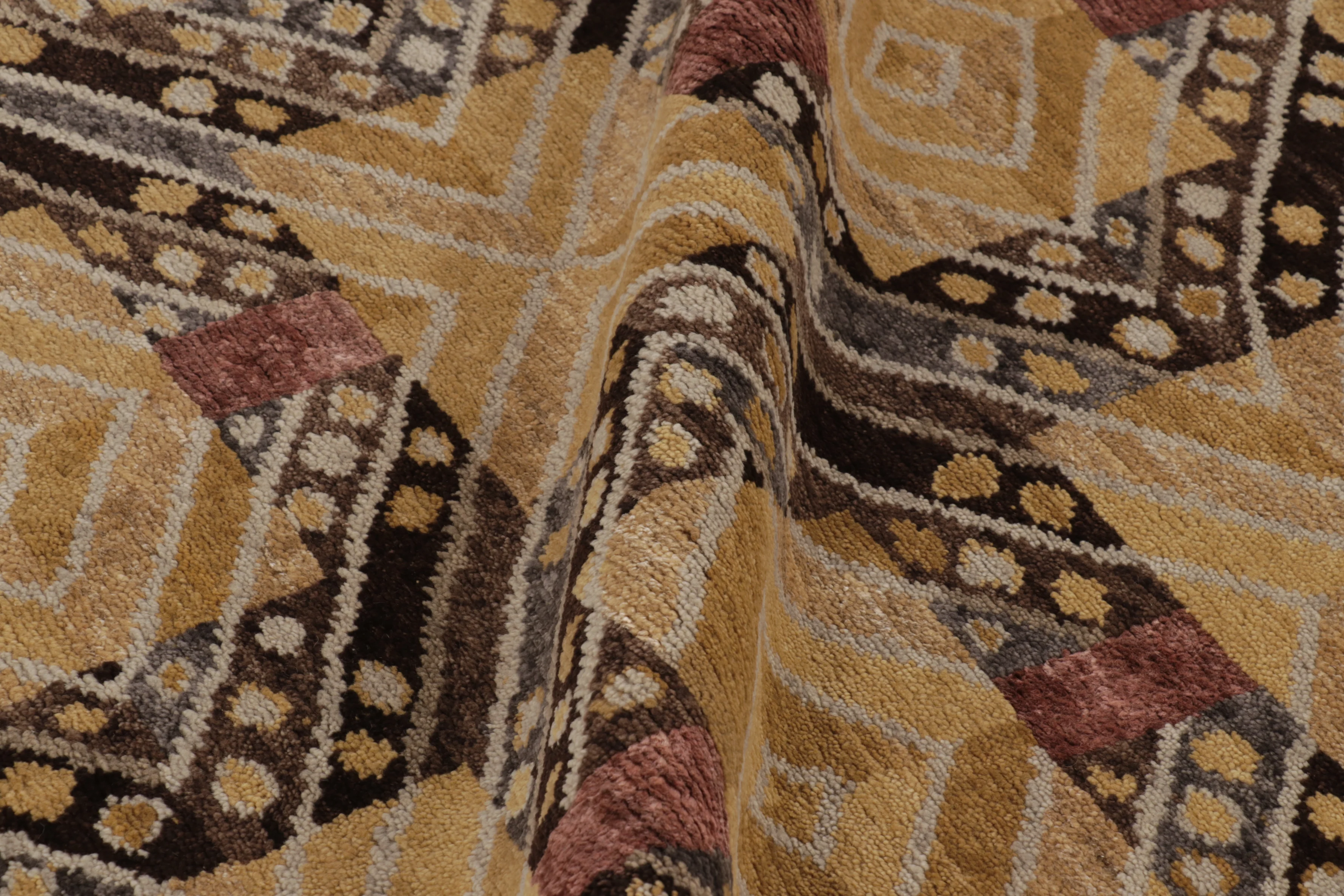 Contemporary Scandinavian Geometric Rug