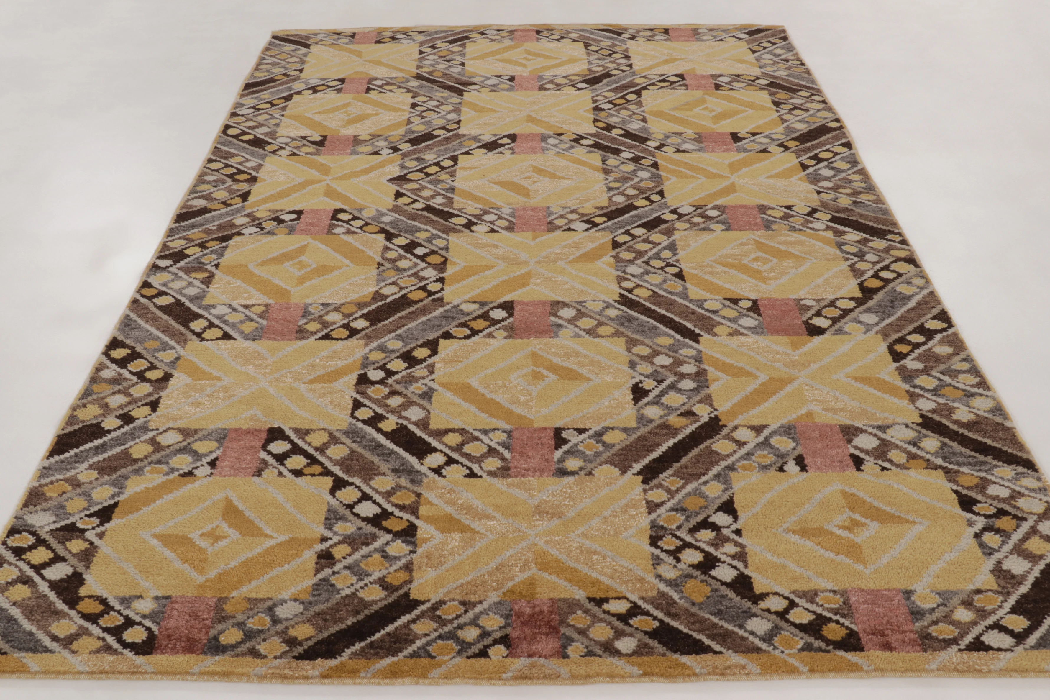 Scandinavian Geometric Rug