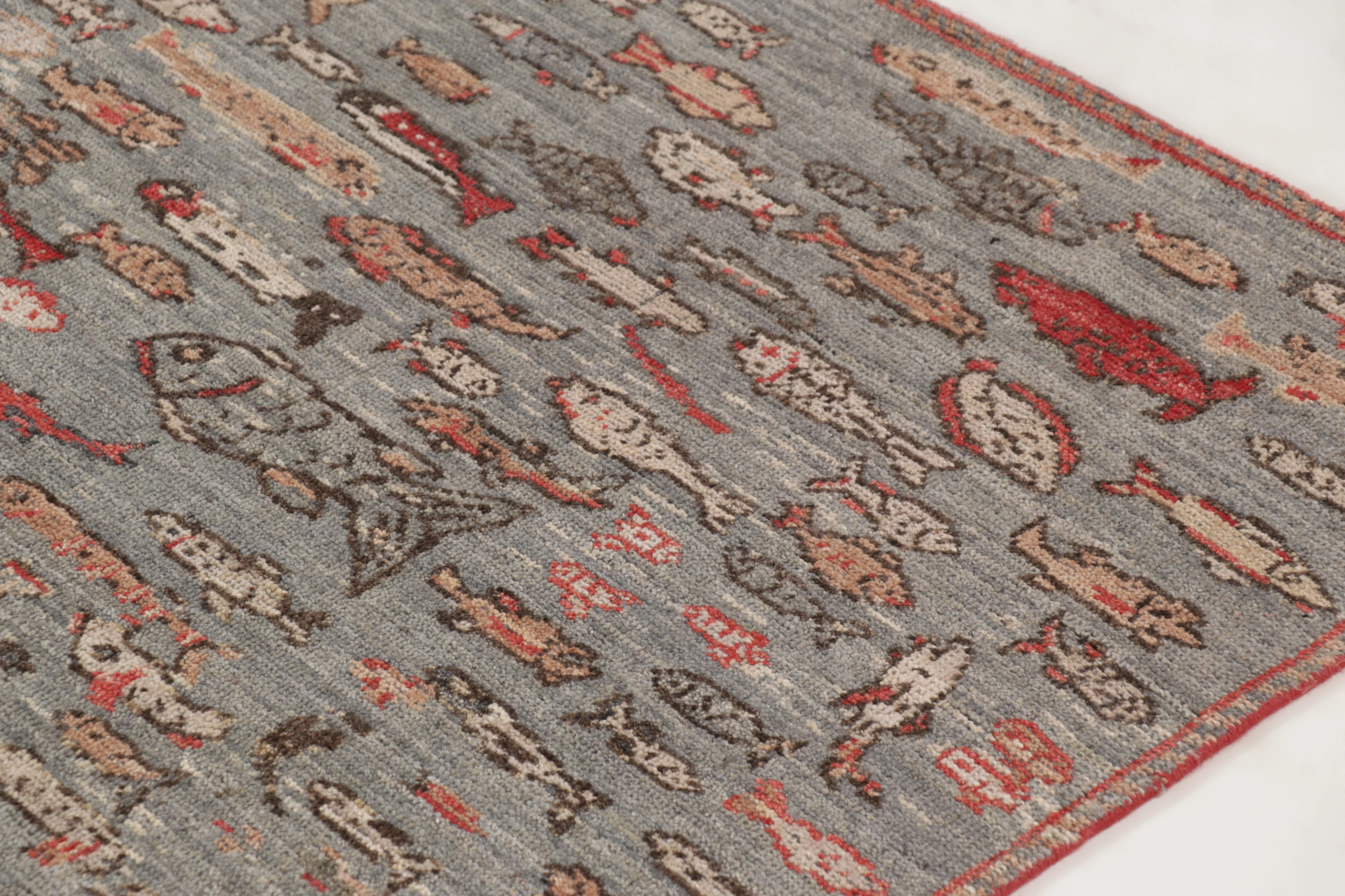 Contemporary Pictorial Rug