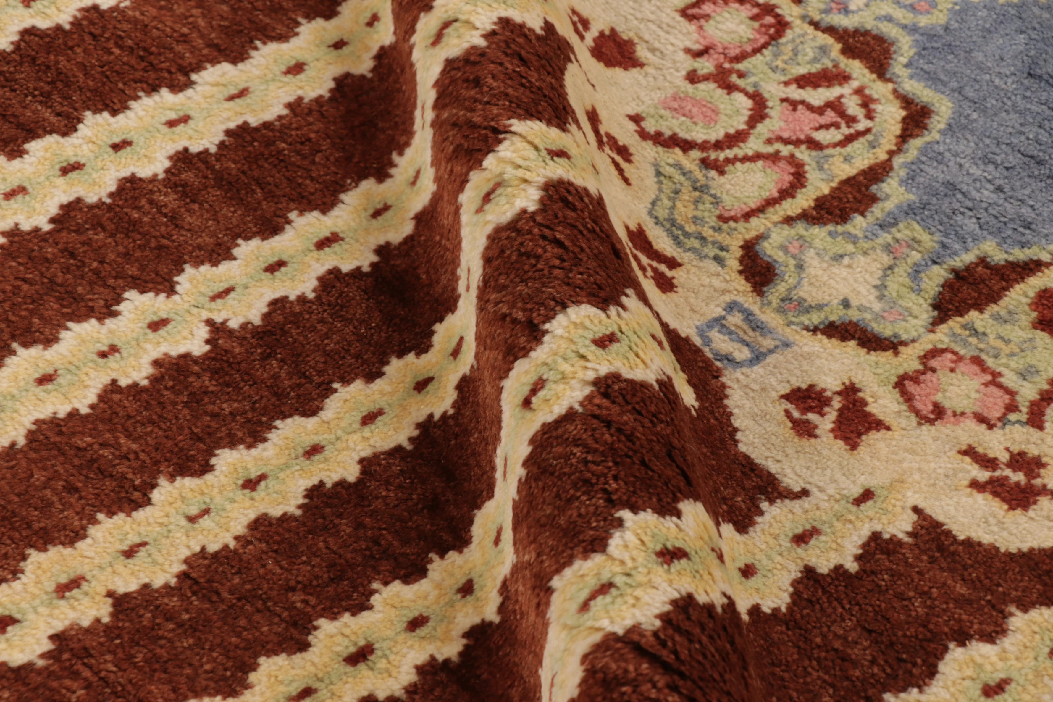 Contemporary French Deco Geometric Rug