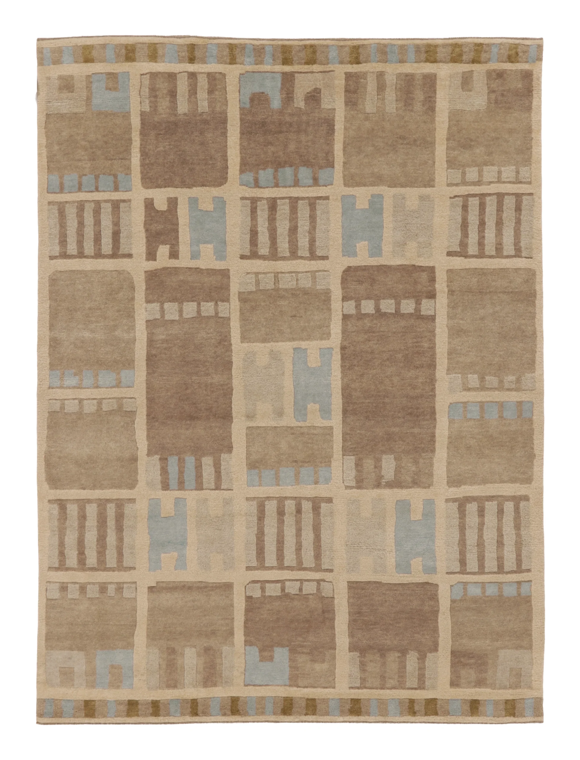 Scandinavian Geometric Rug