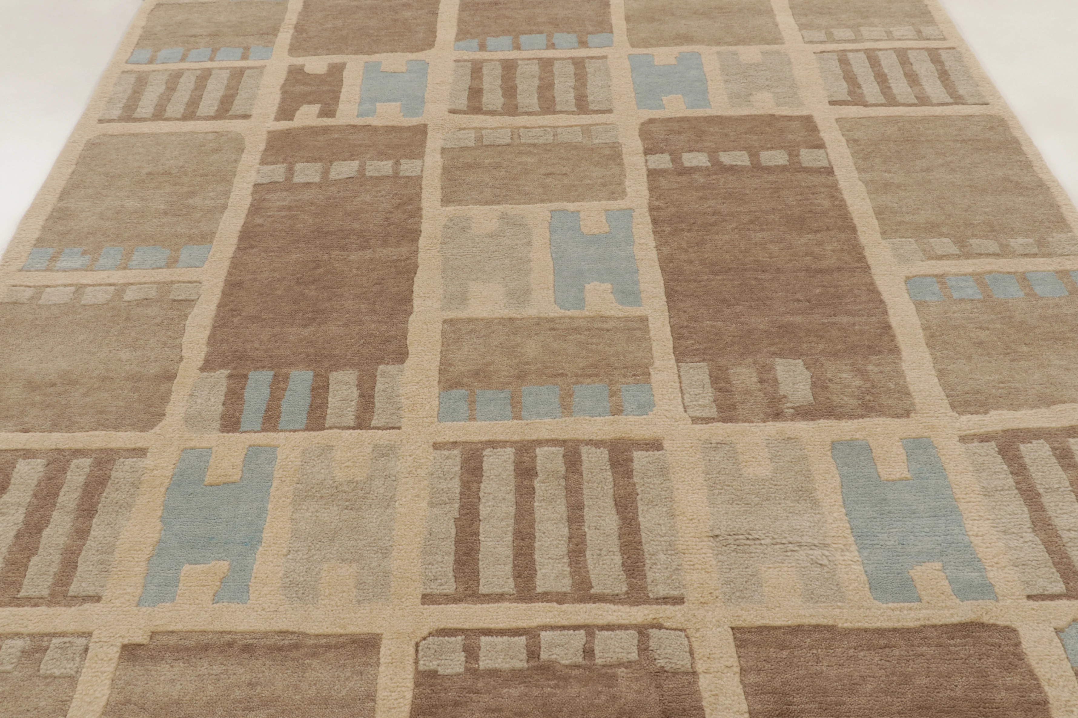 Scandinavian Geometric Rug