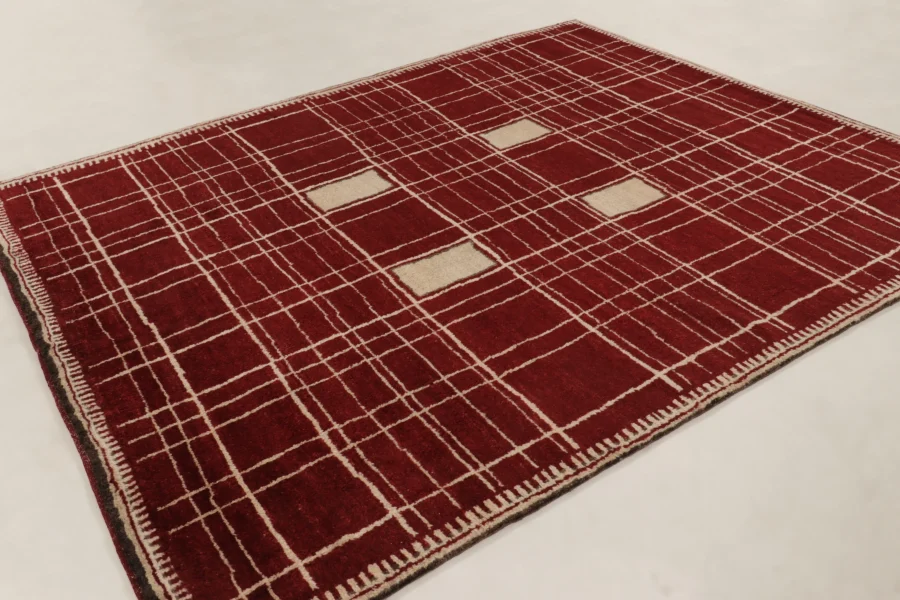 Contemporary Art Deco Geometric Rug
