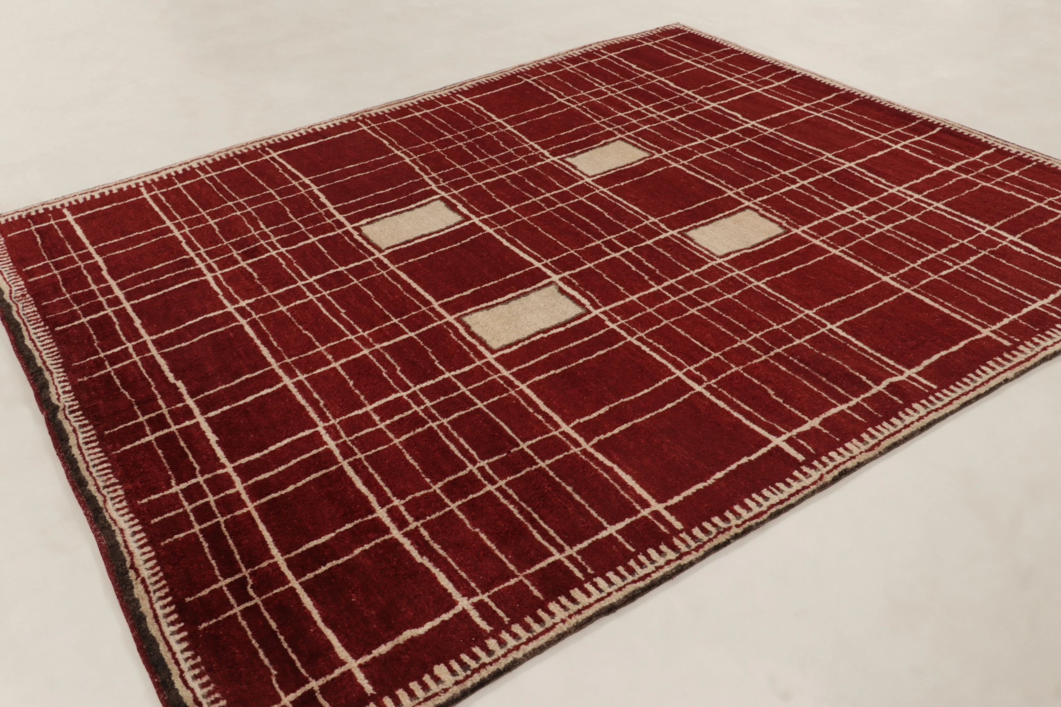 Contemporary Art Deco Geometric Rug