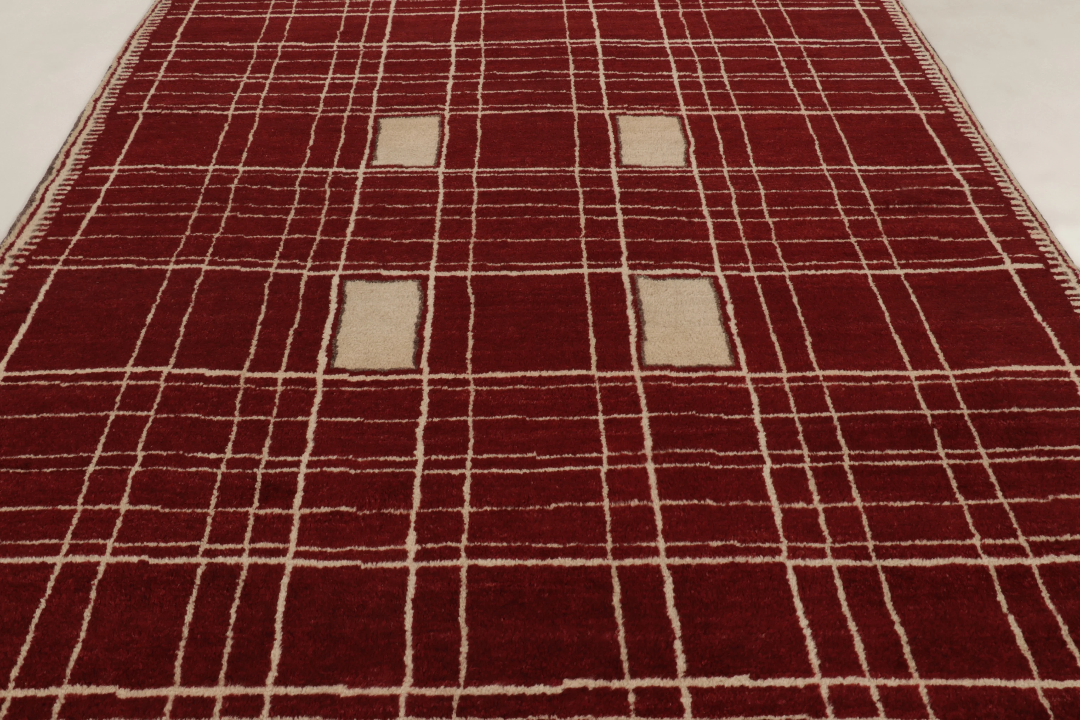 Contemporary Art Deco Geometric Rug