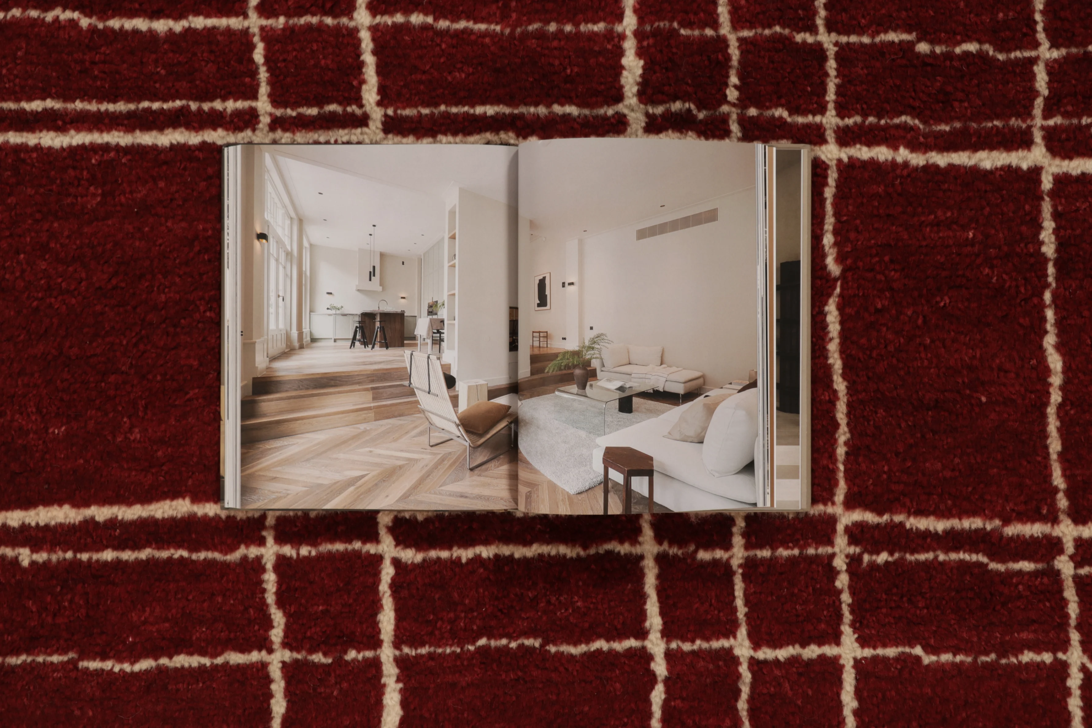 Contemporary Art Deco Geometric Rug