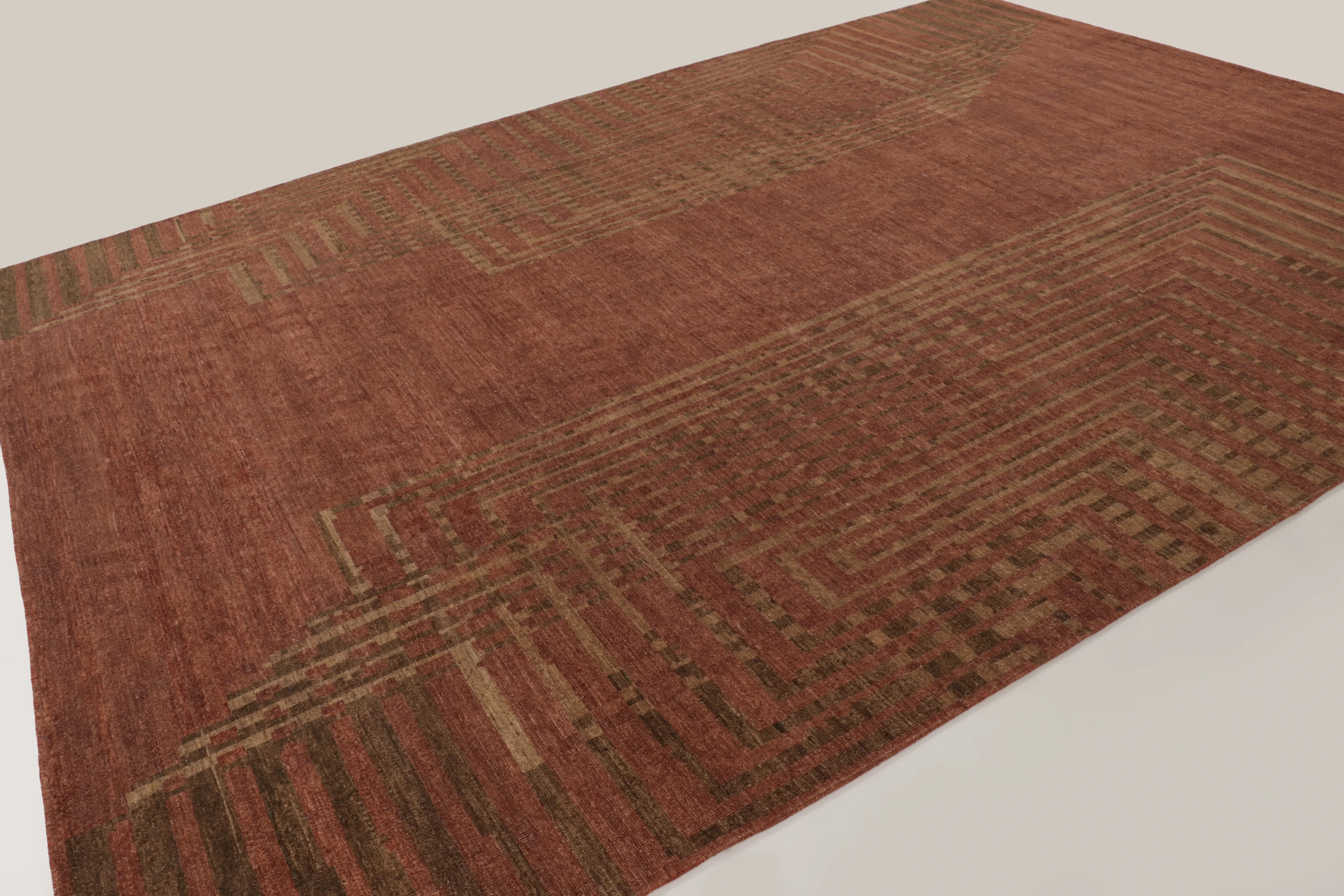 Oversized Contemporary Art Deco Rug
