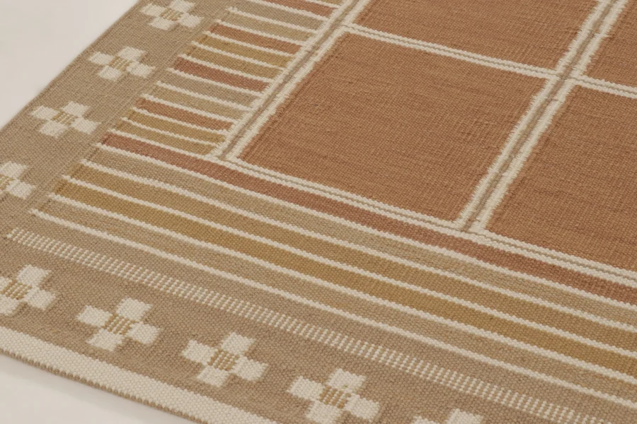 Contemporary Scandinavian Flatweave Rug