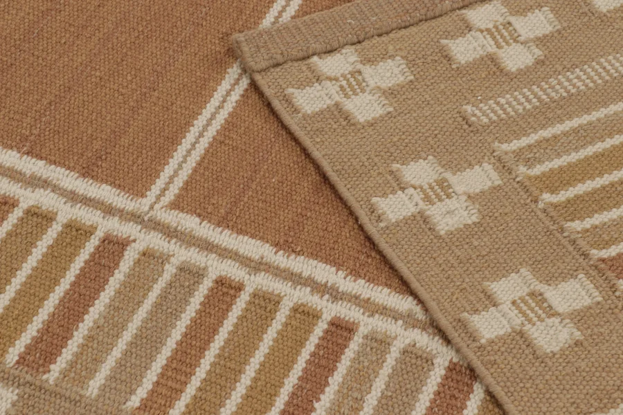 Contemporary Scandinavian Flatweave Rug