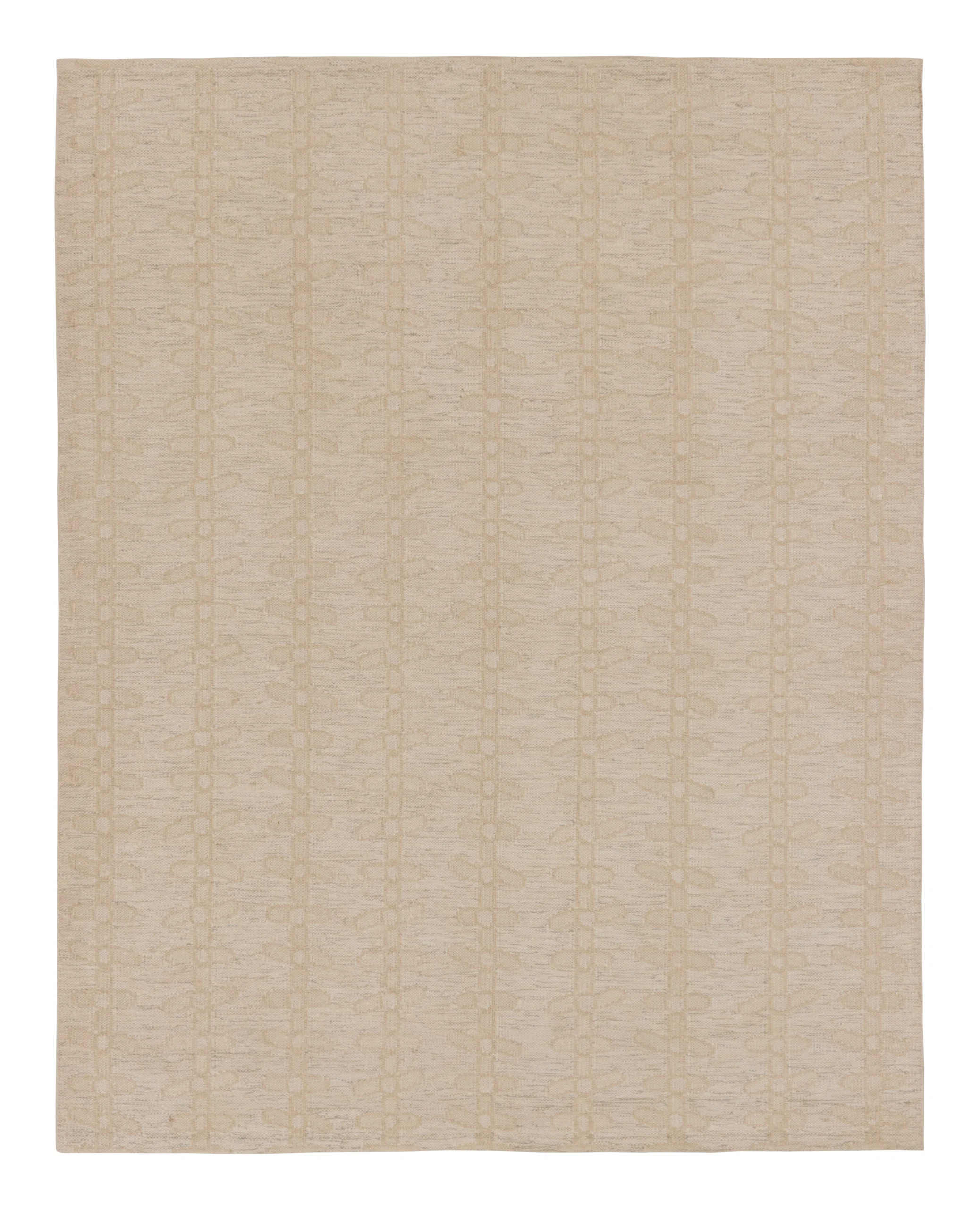 Contemporary Scandinavian Flatweave Rug