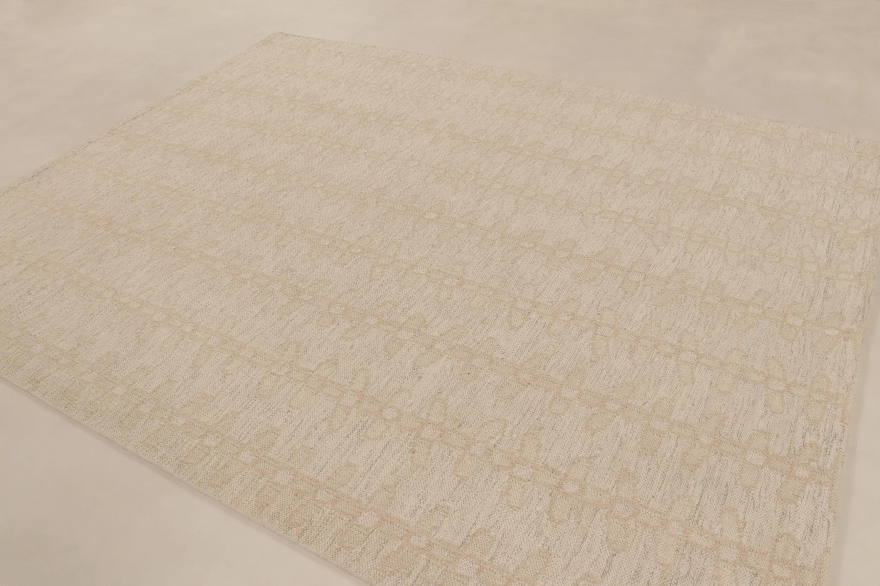 Contemporary Scandinavian Flatweave Rug