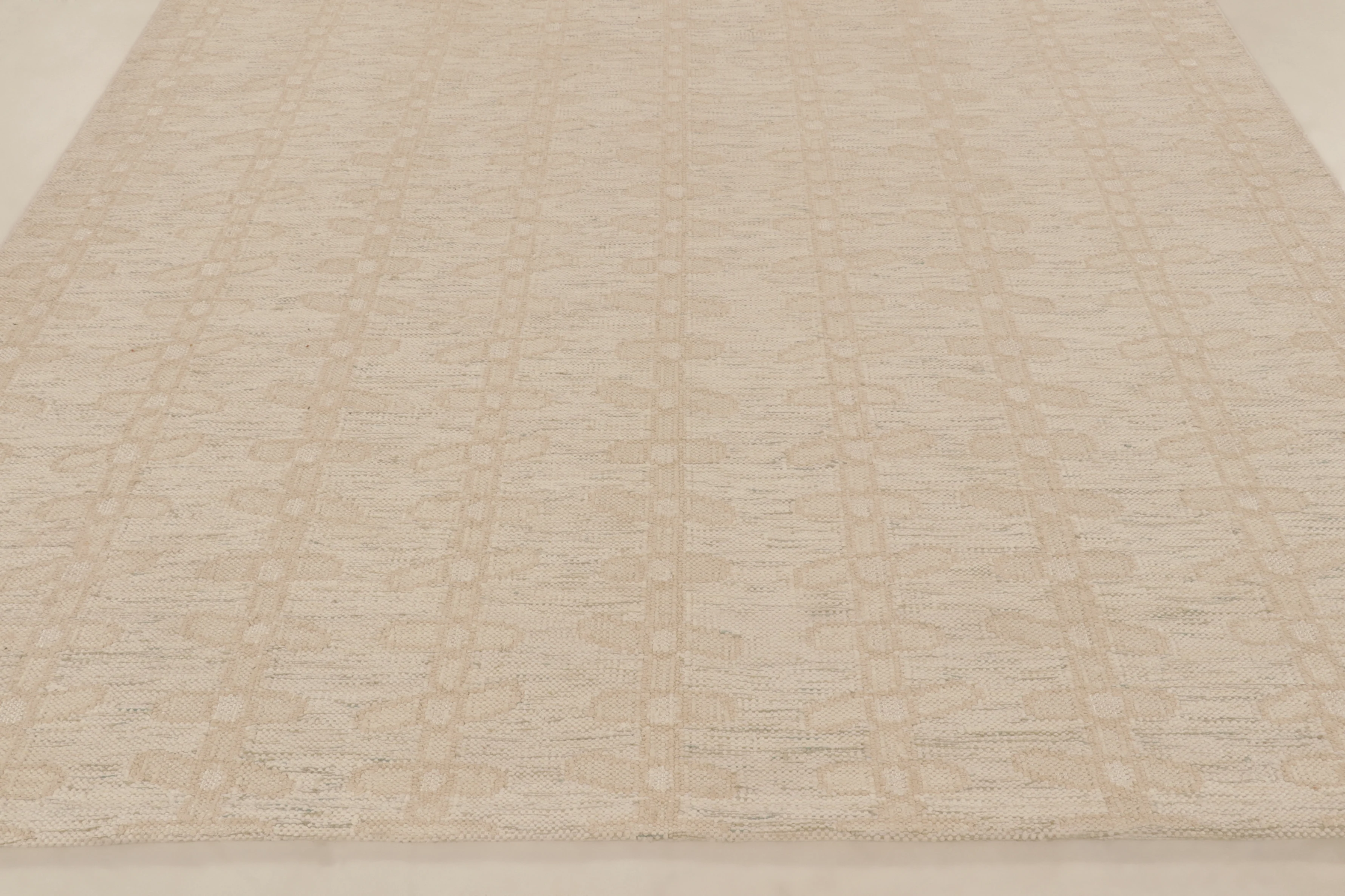 Contemporary Scandinavian Flatweave Rug