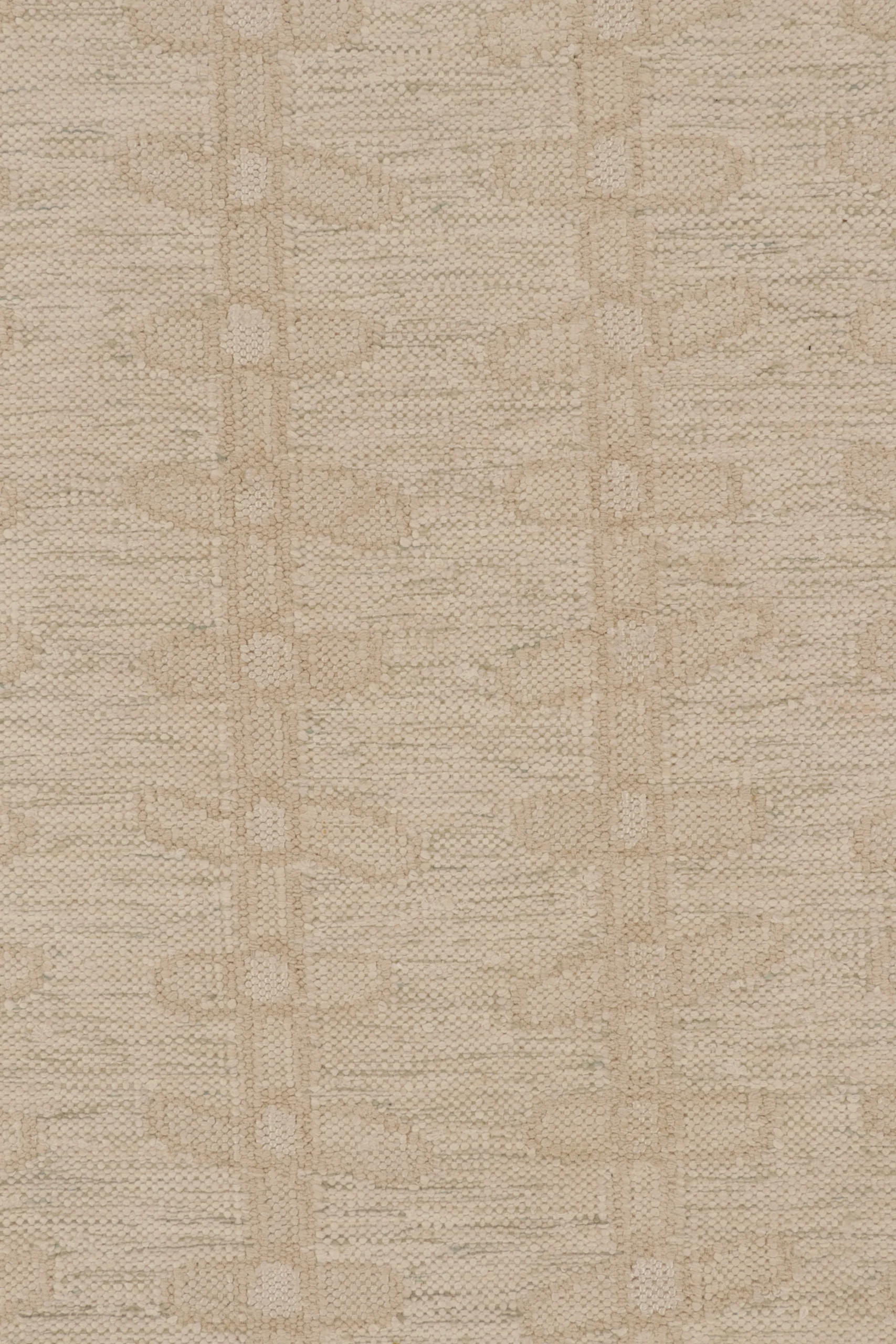 Contemporary Scandinavian Flatweave Rug