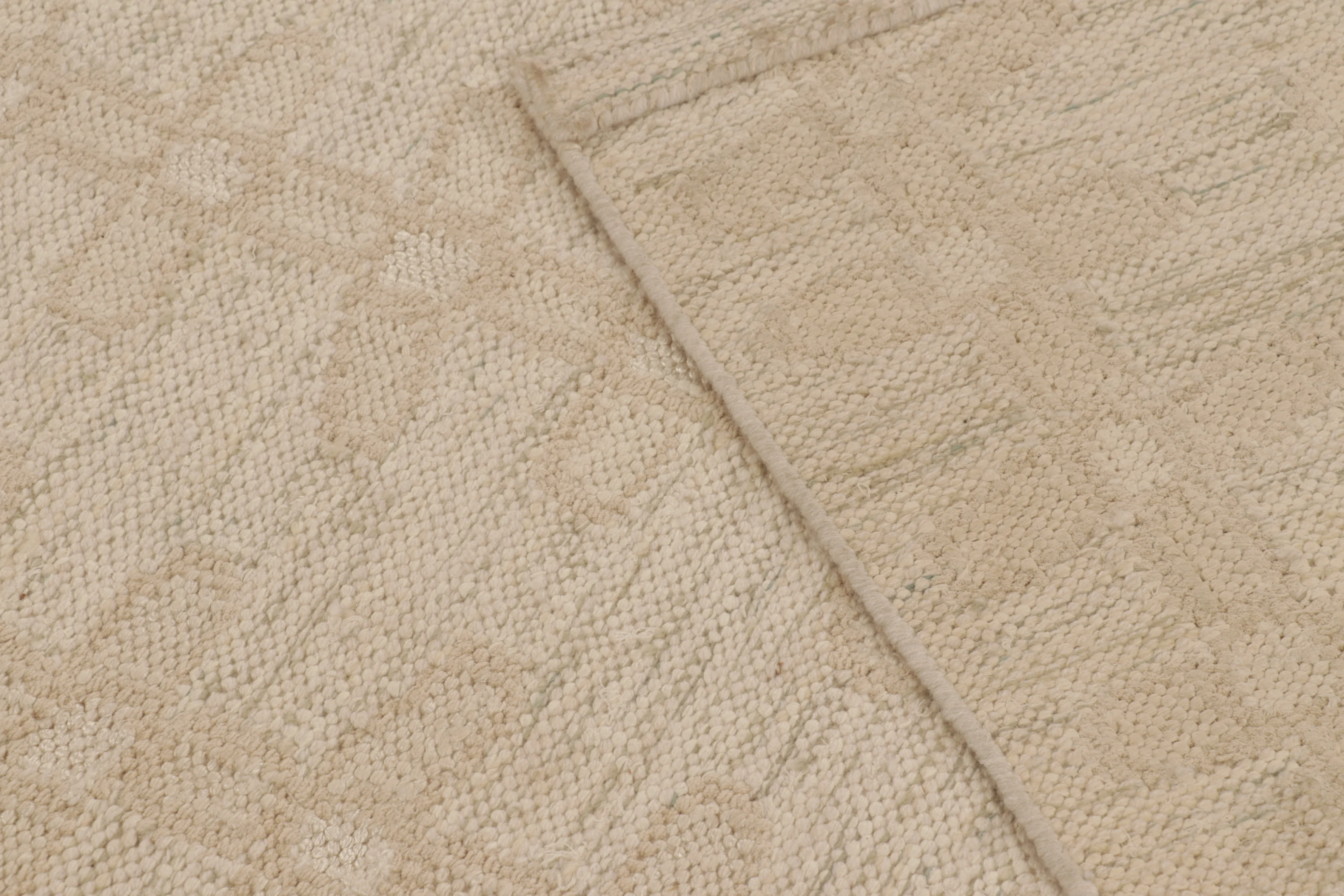 Contemporary Scandinavian Flatweave Rug