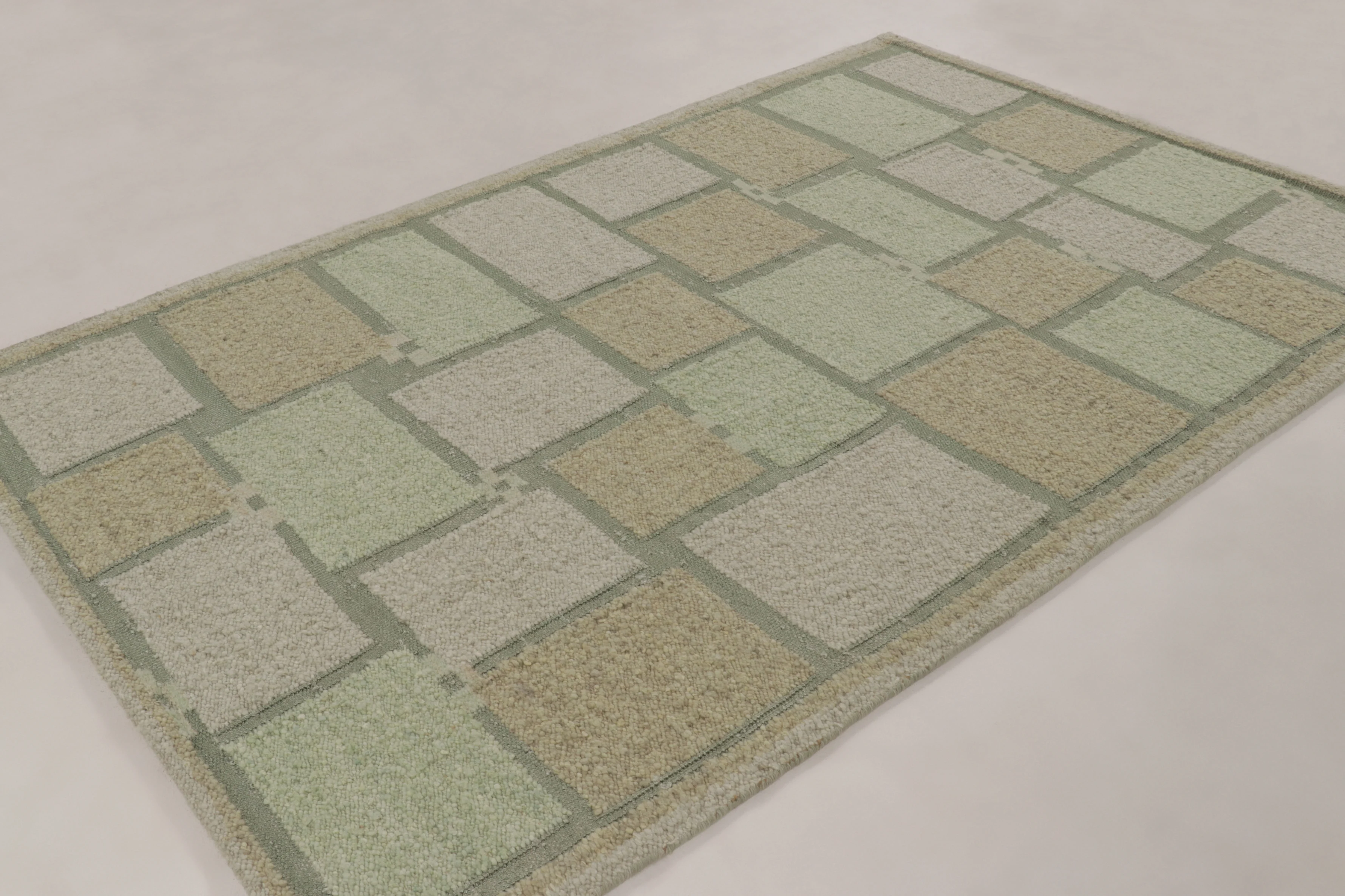 Contemporary Scandinavian Flatweave Rug