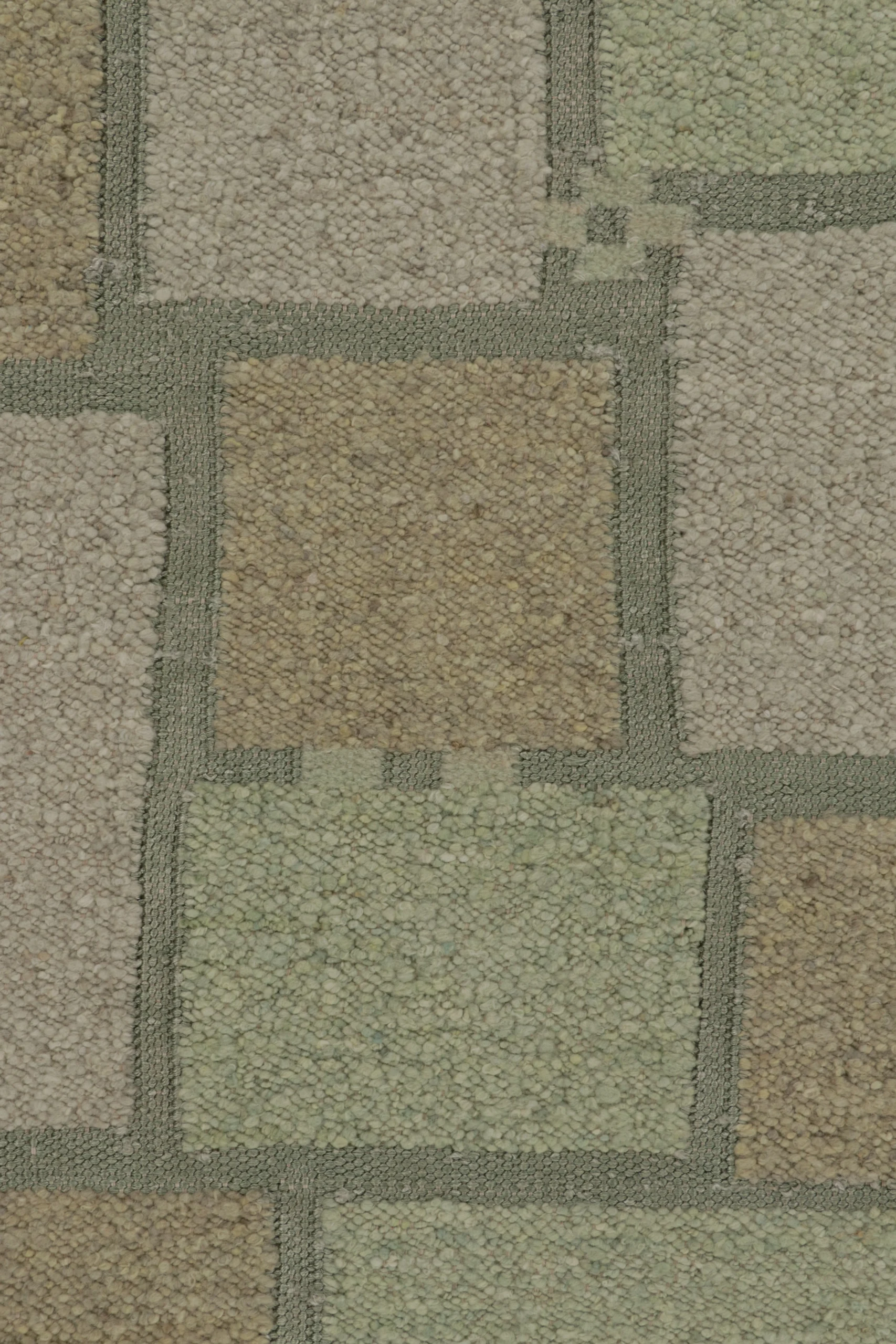 Contemporary Scandinavian Flatweave Rug