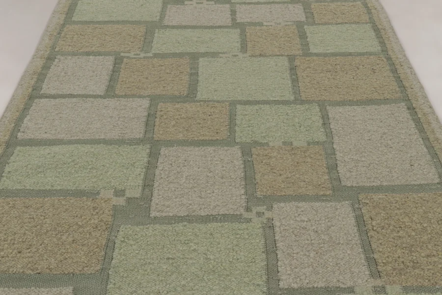 Contemporary Scandinavian Flatweave Rug