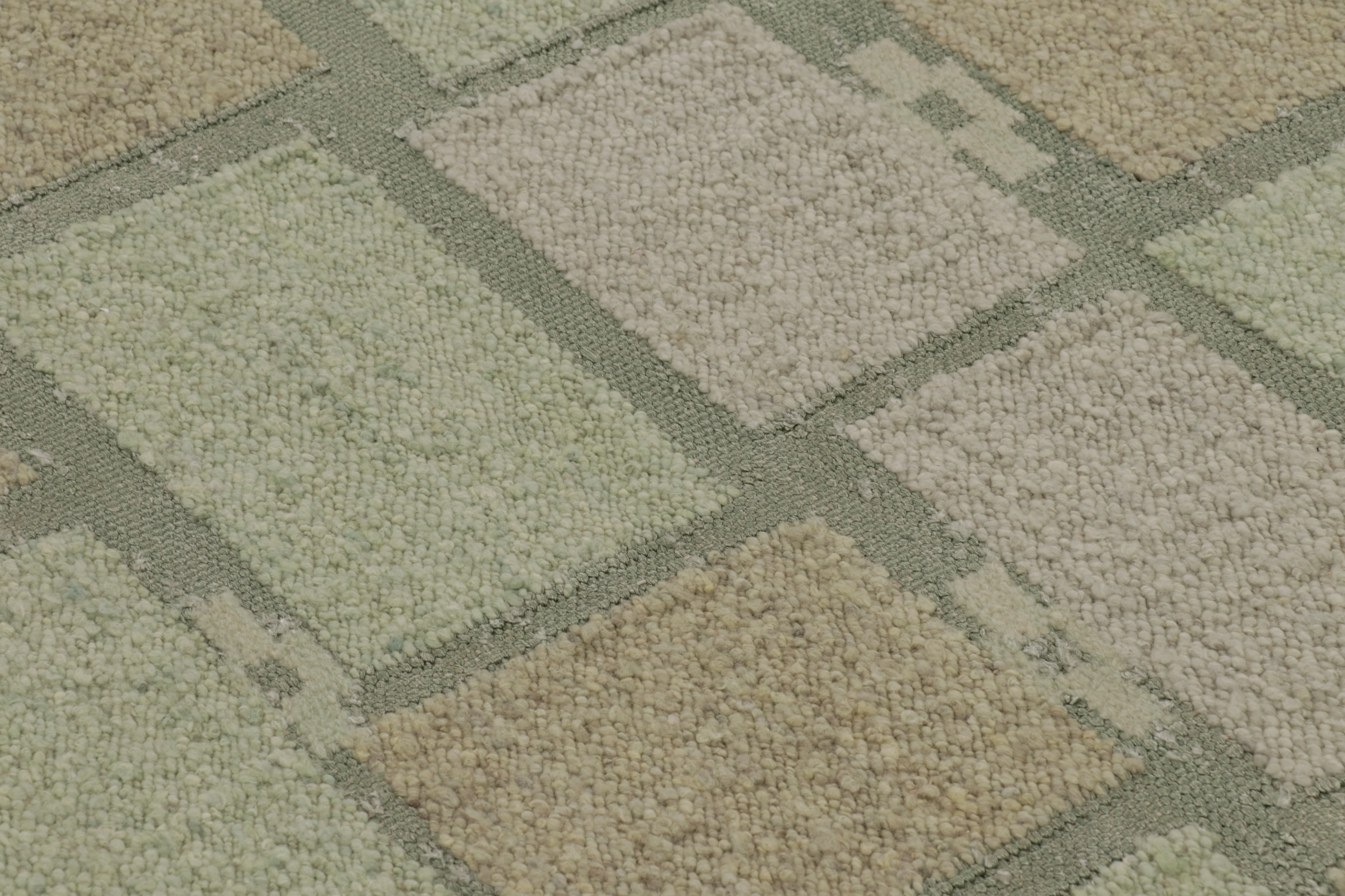 Contemporary Scandinavian Flatweave Rug