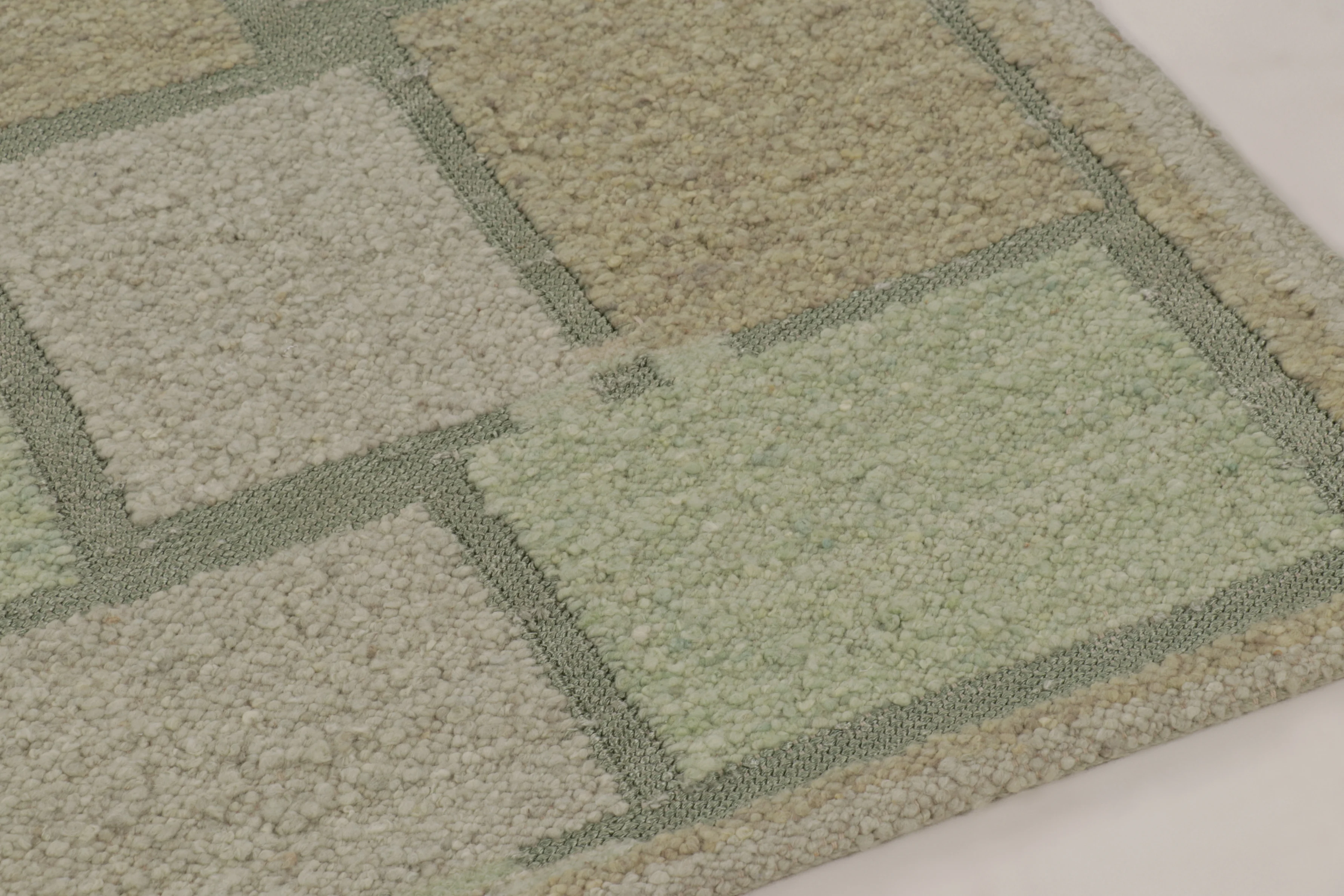 Contemporary Scandinavian Flatweave Rug