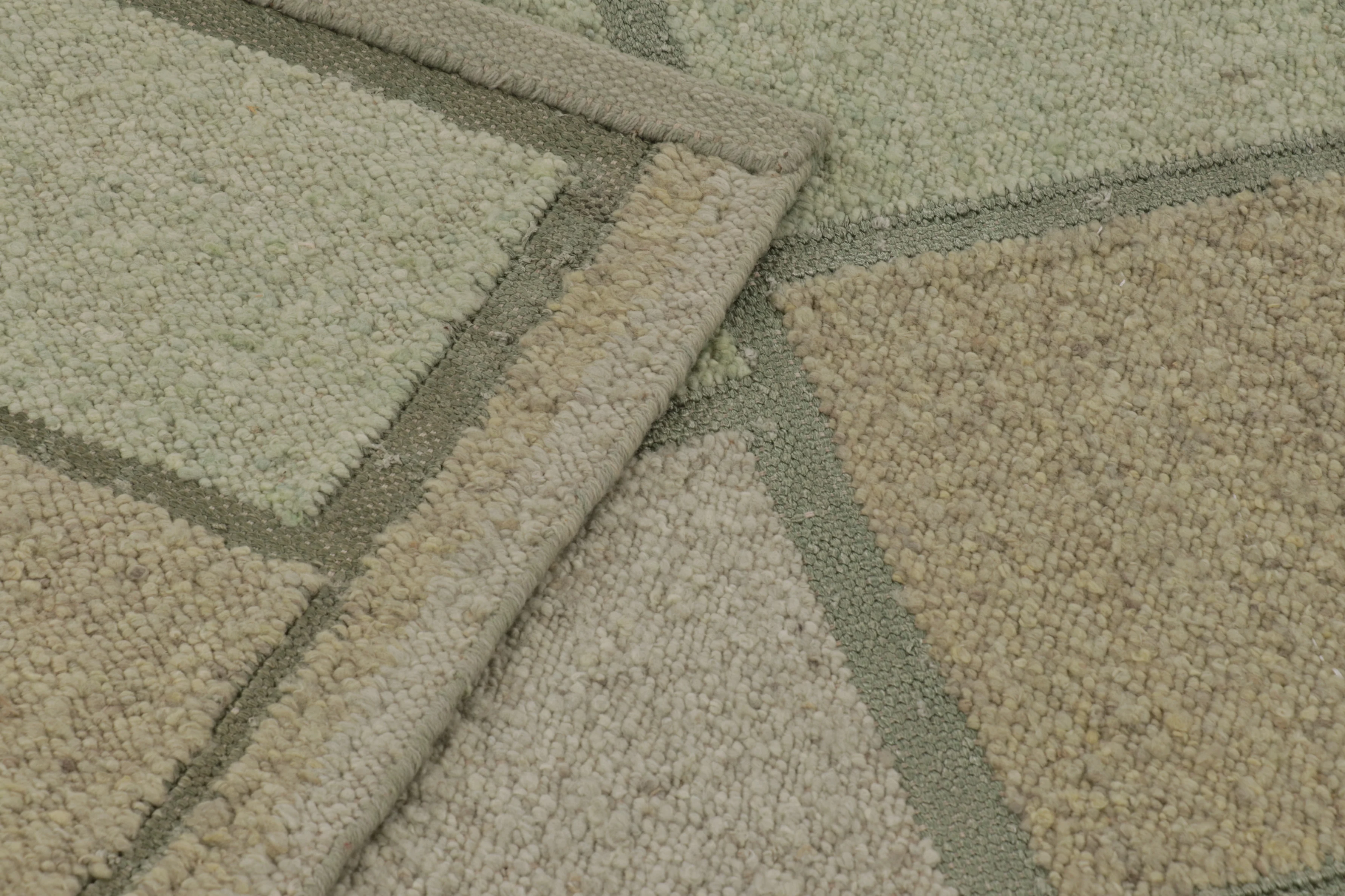 Contemporary Scandinavian Flatweave Rug