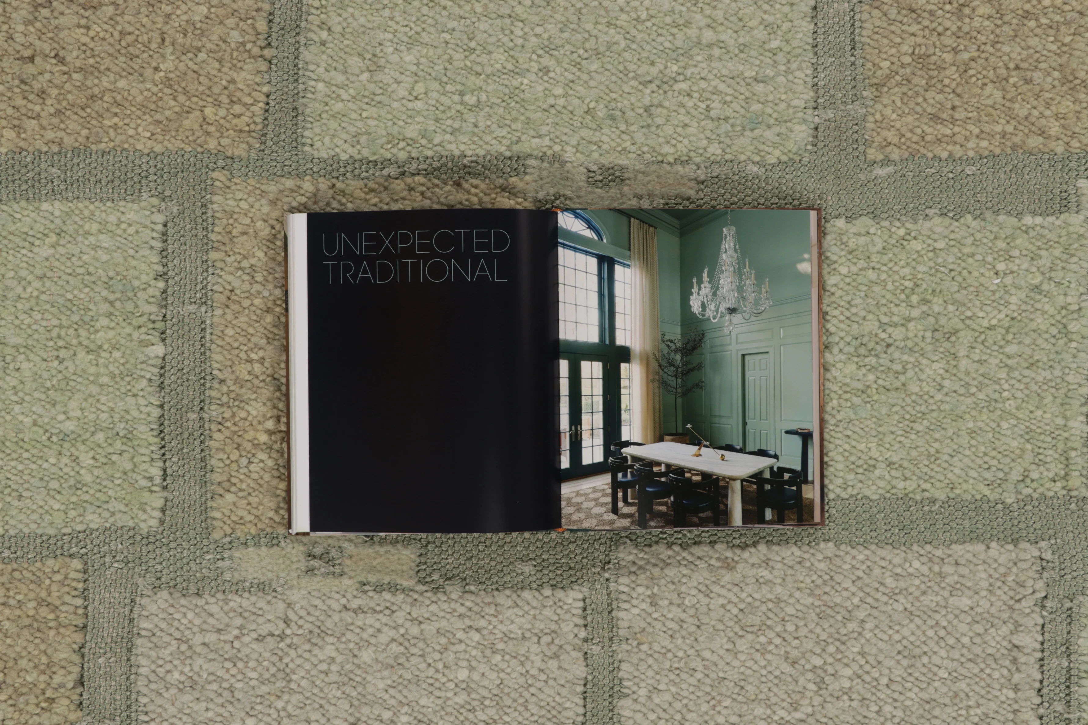 Contemporary Scandinavian Flatweave Rug