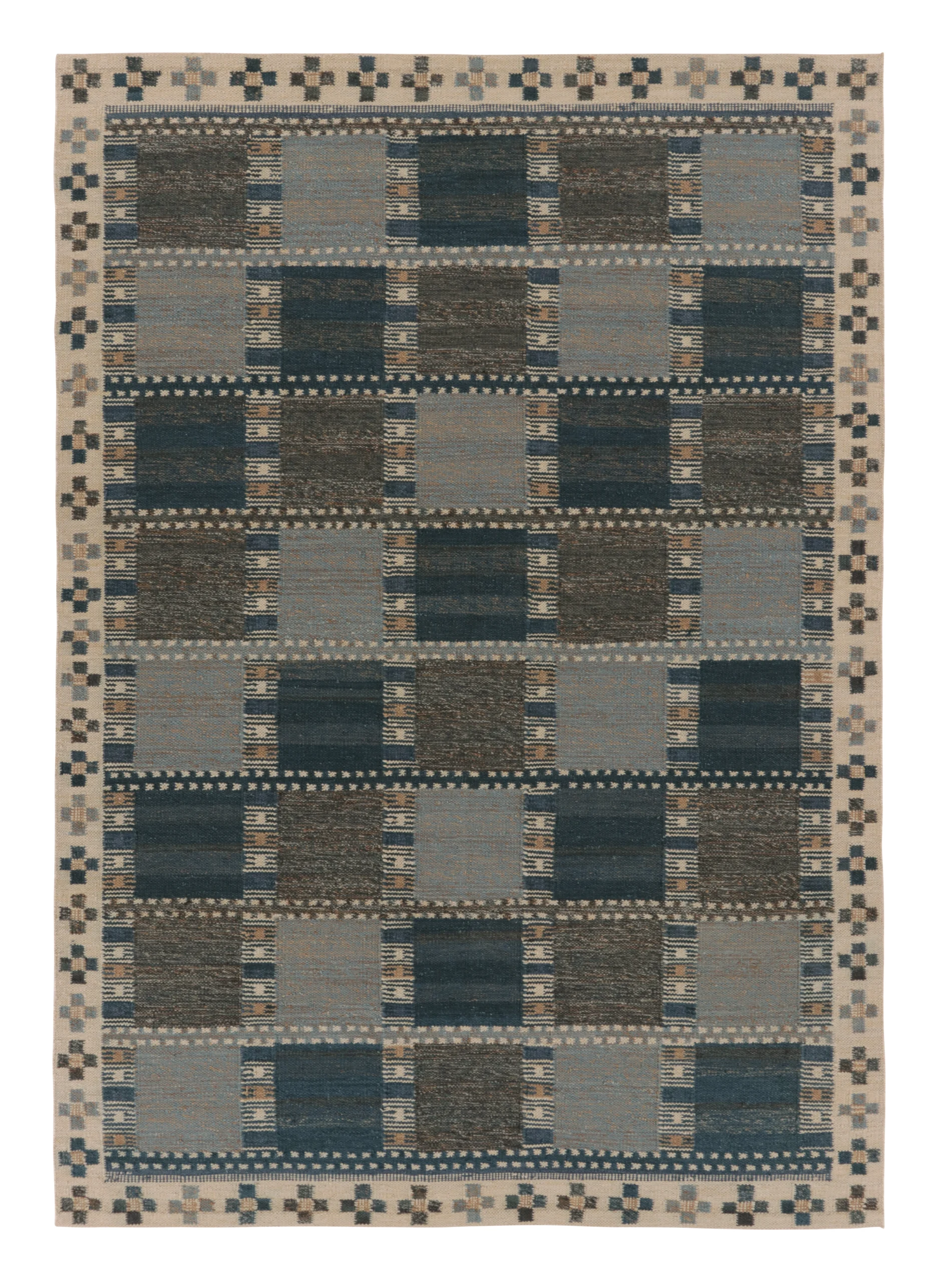 Scandinavian Geometric Custom Rug