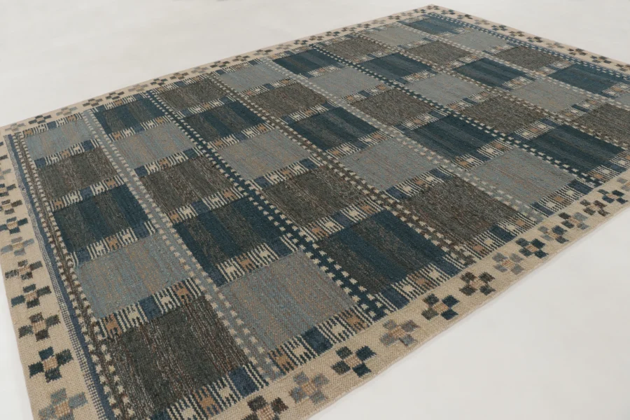 Scandinavian Geometric Custom Rug