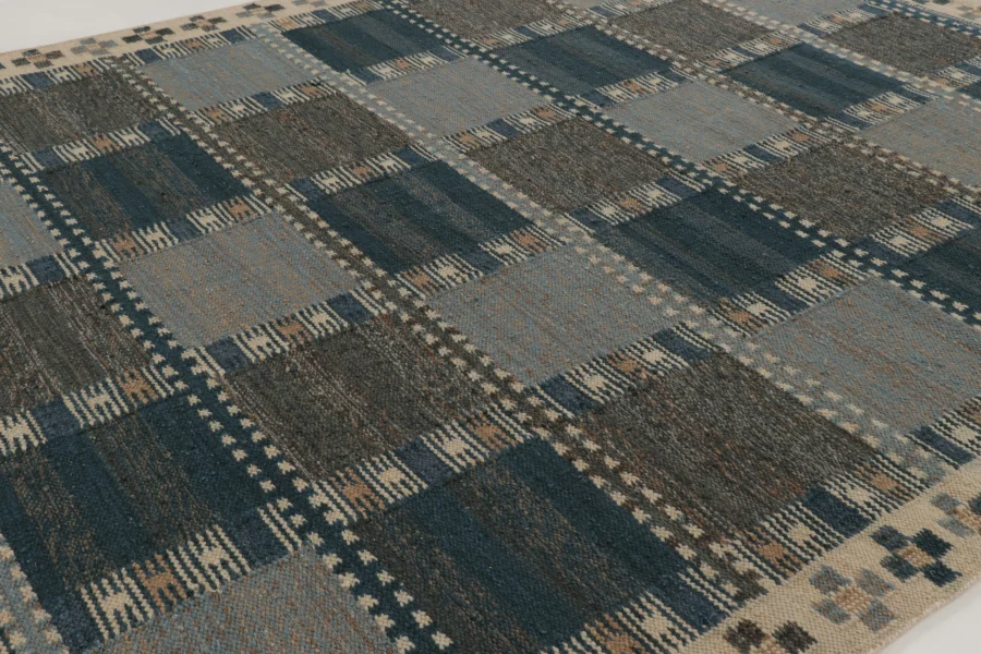 Scandinavian Geometric Custom Rug