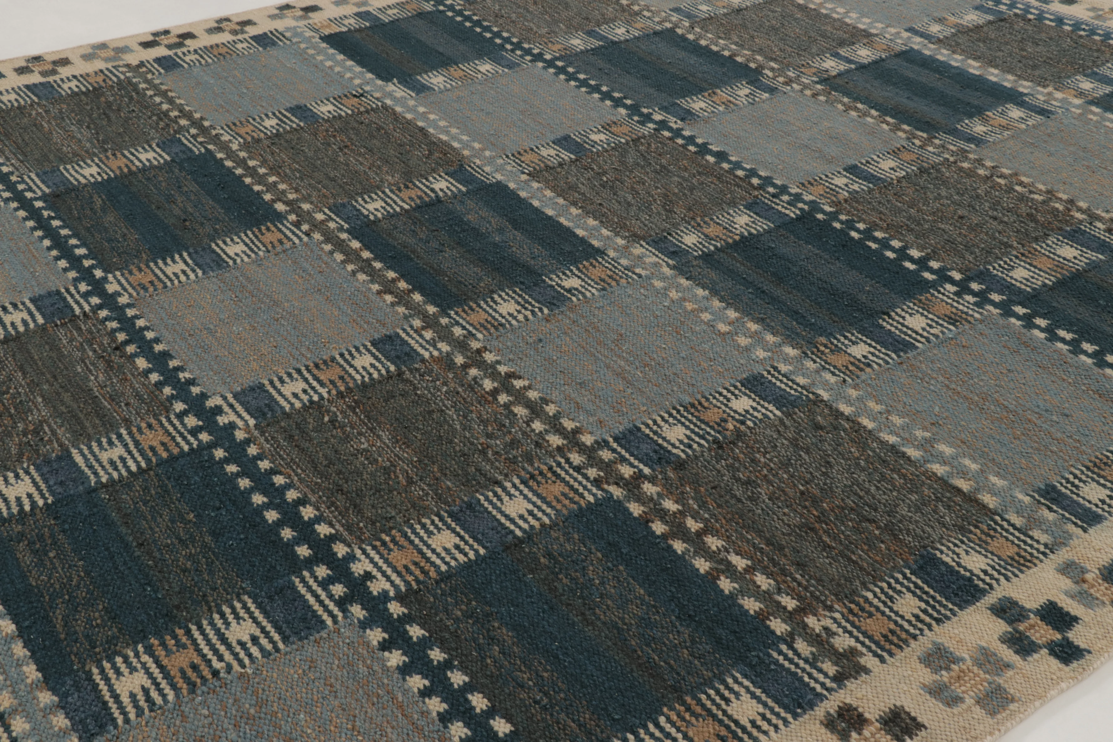 Scandinavian Geometric Custom Rug