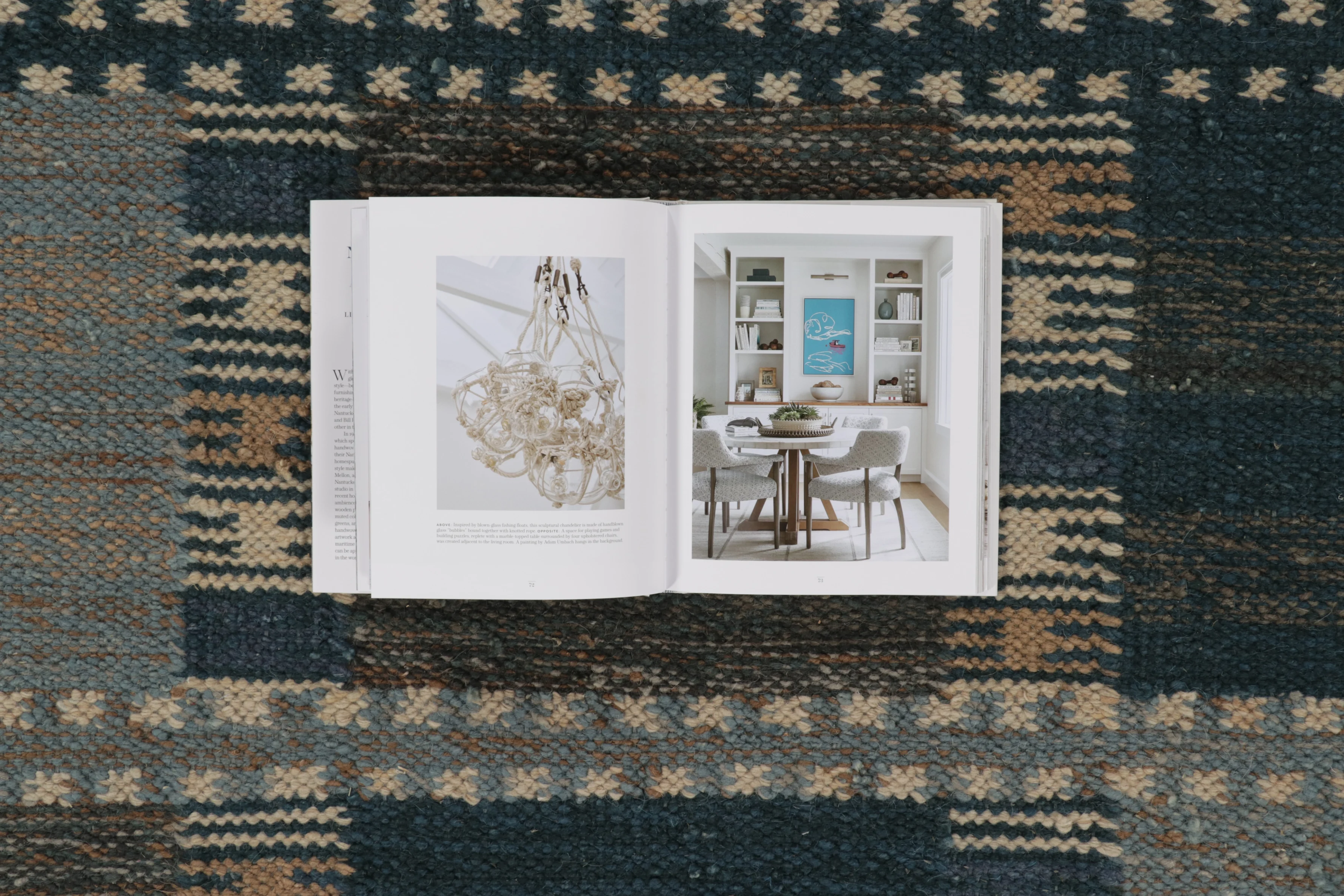 Scandinavian Geometric Custom Rug