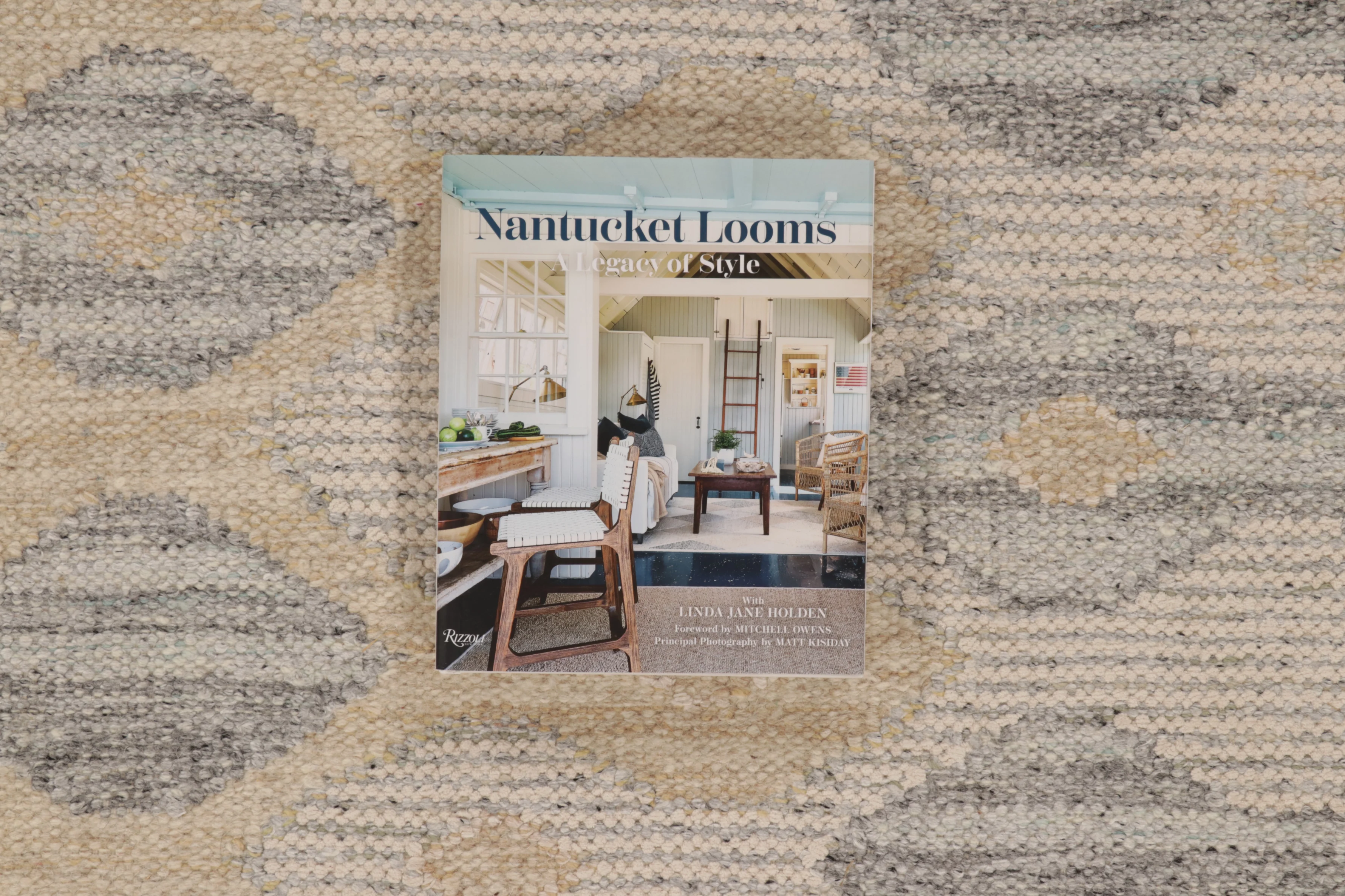 Contemporary Scandinavian Flatweave Custom Rug